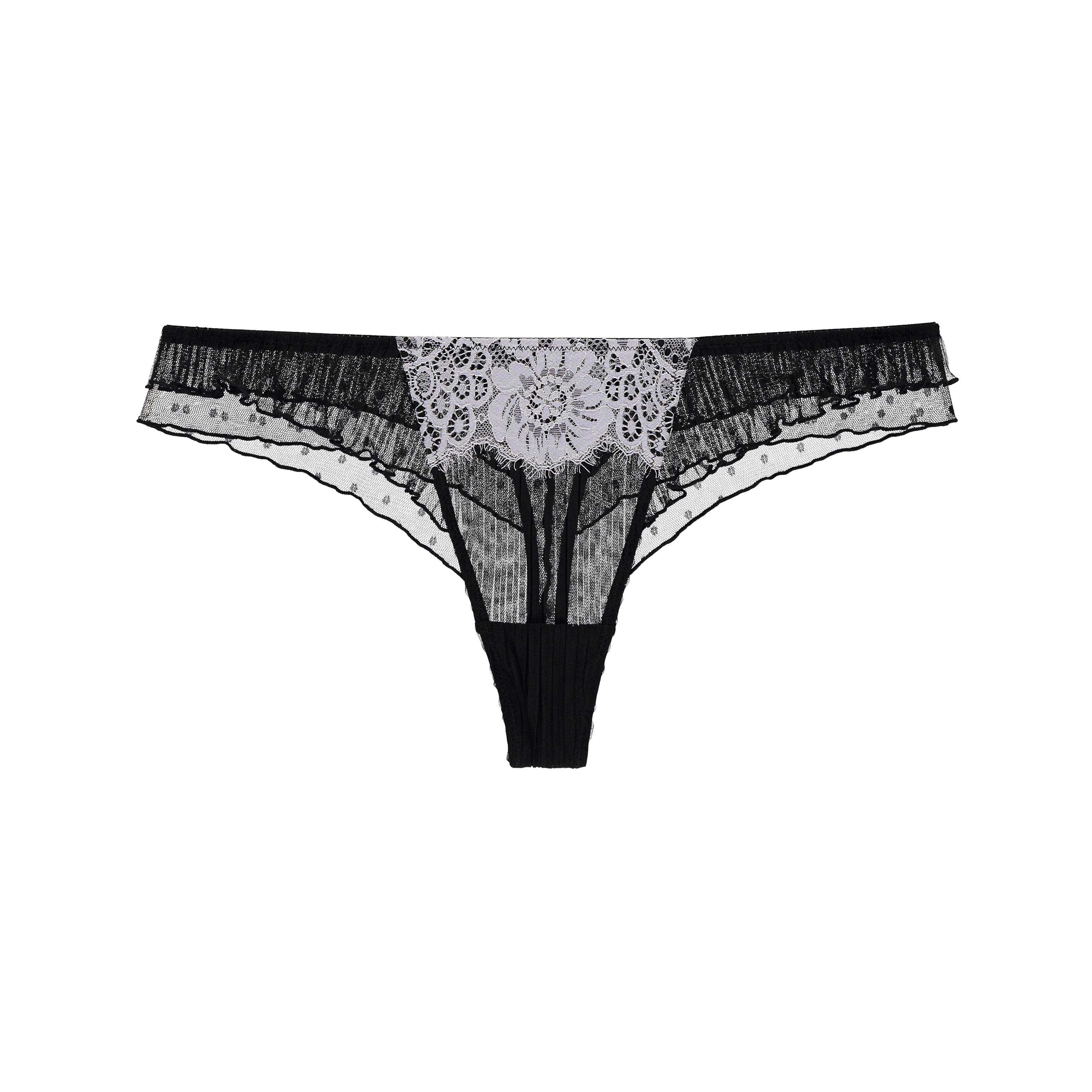 Vahide Brazilian Slip in schwarz