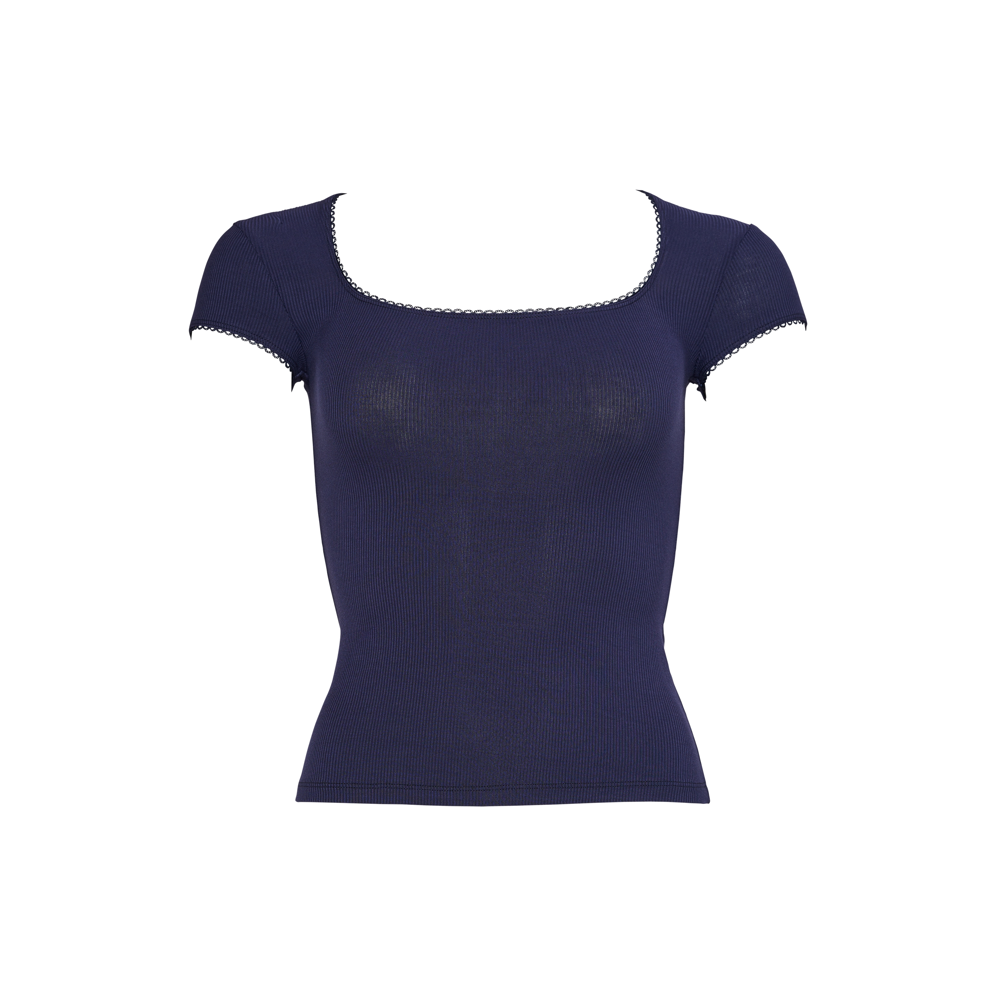 Velida Pyjama Oberteil, kurz in blau