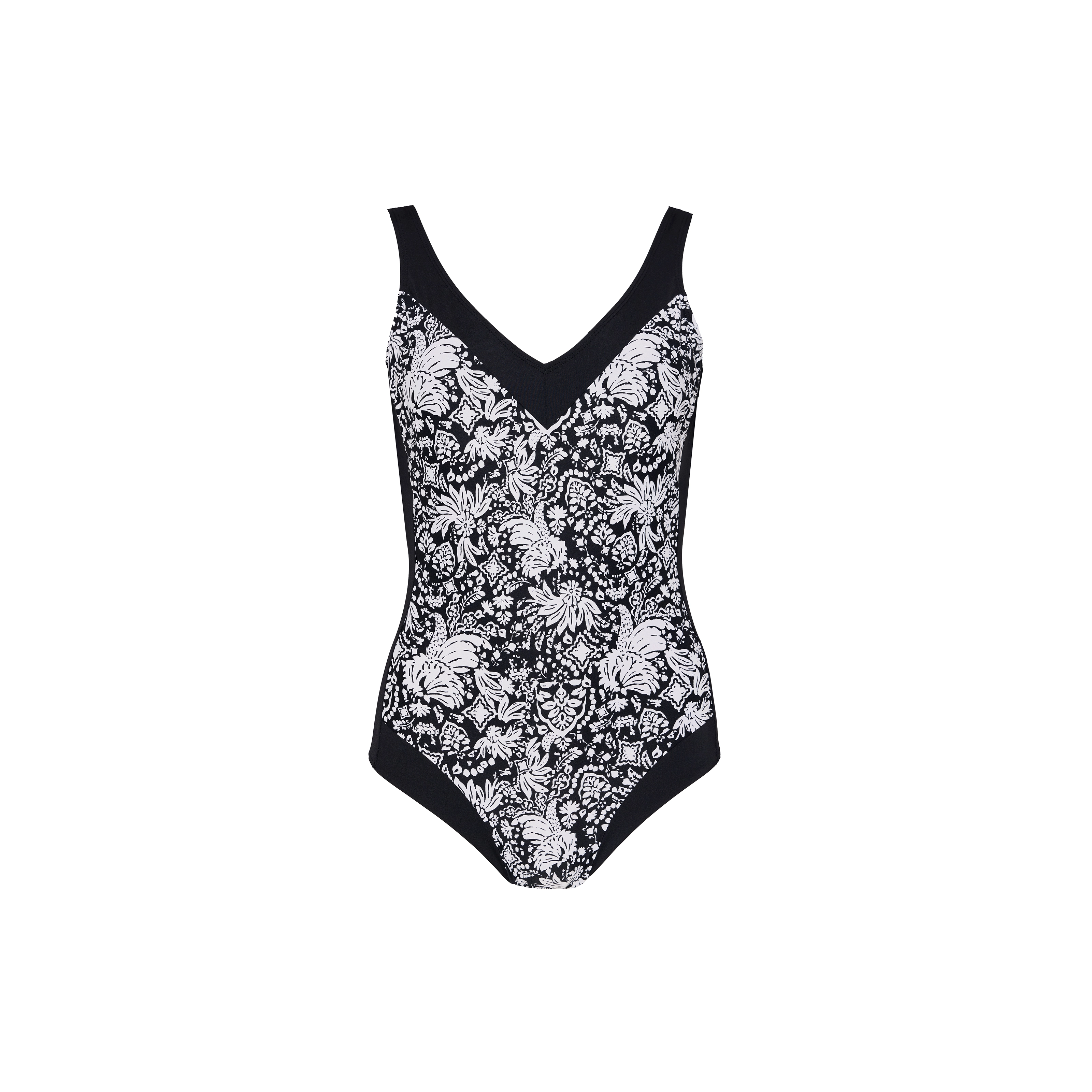 Basic Swimsuit Andia Badeanzug ohne Bügel ungefüttert in schwarz