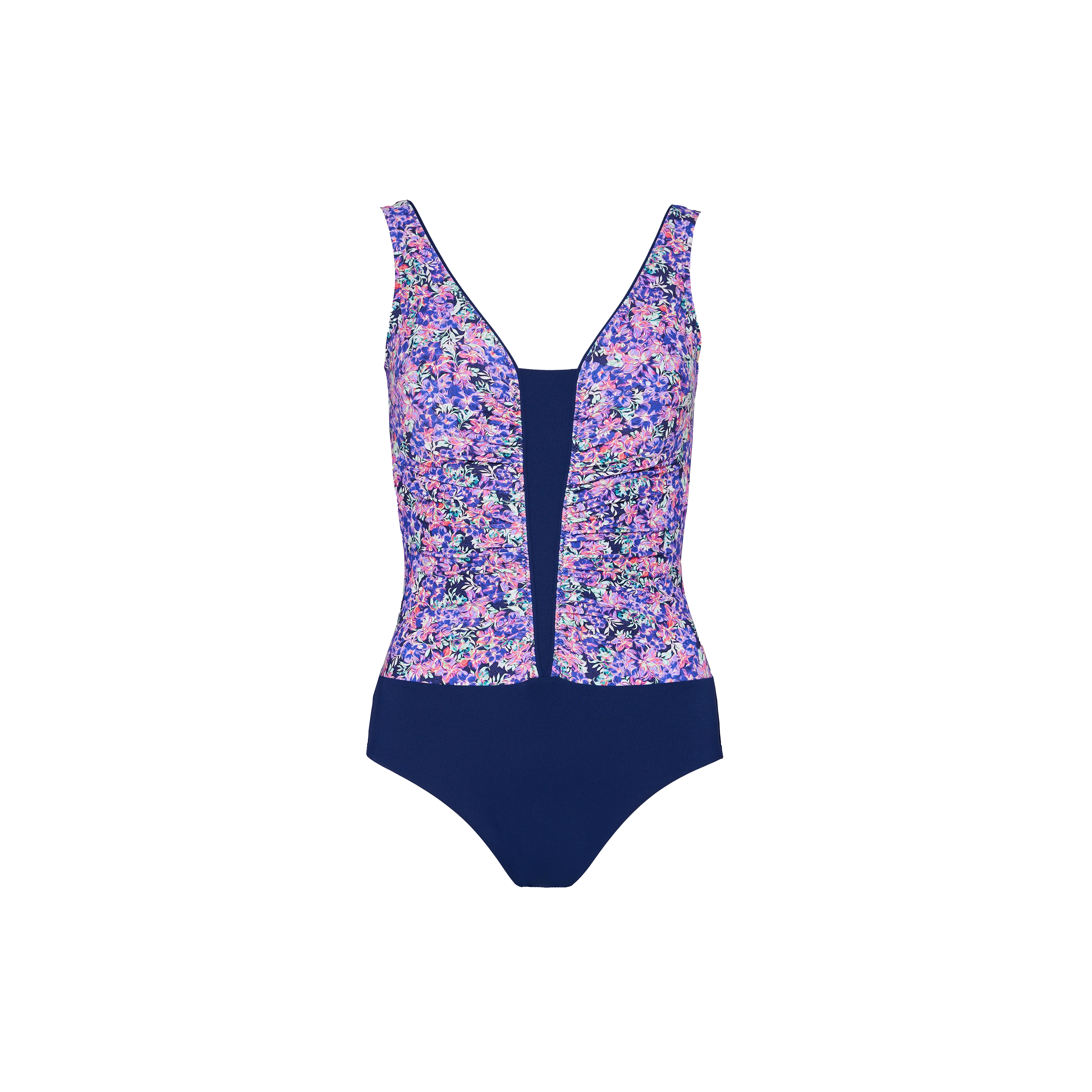 Basic Swimsuit Ambrosia Badeanzug ohne Bügel ungefüttert in blau
