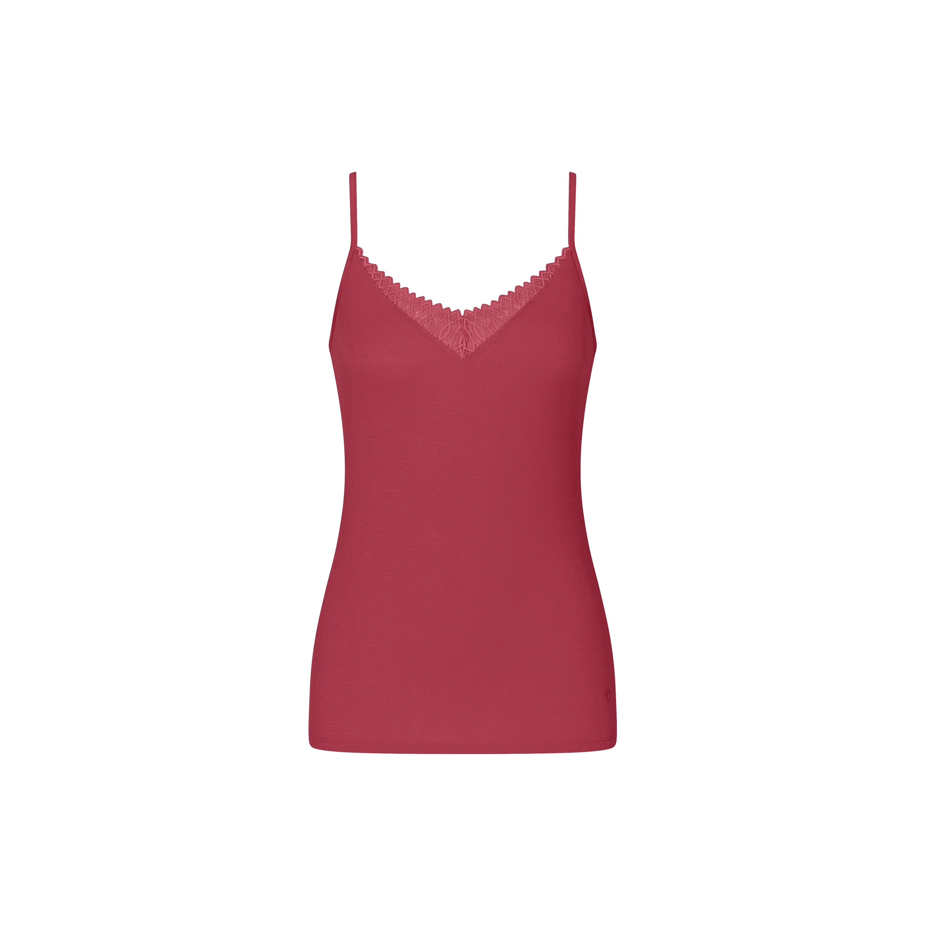 Aura Spotlight Top Spaghetti in rot