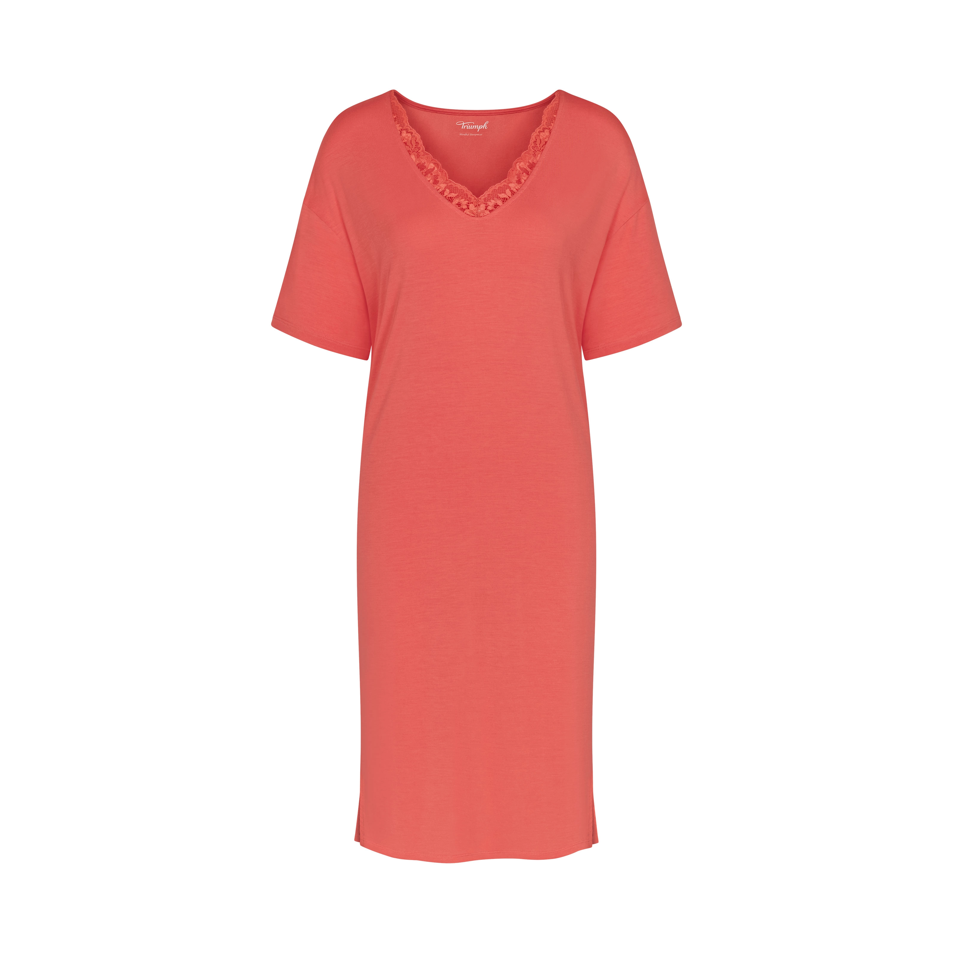 Timeless Sensuality Nachthemd kurz in orange