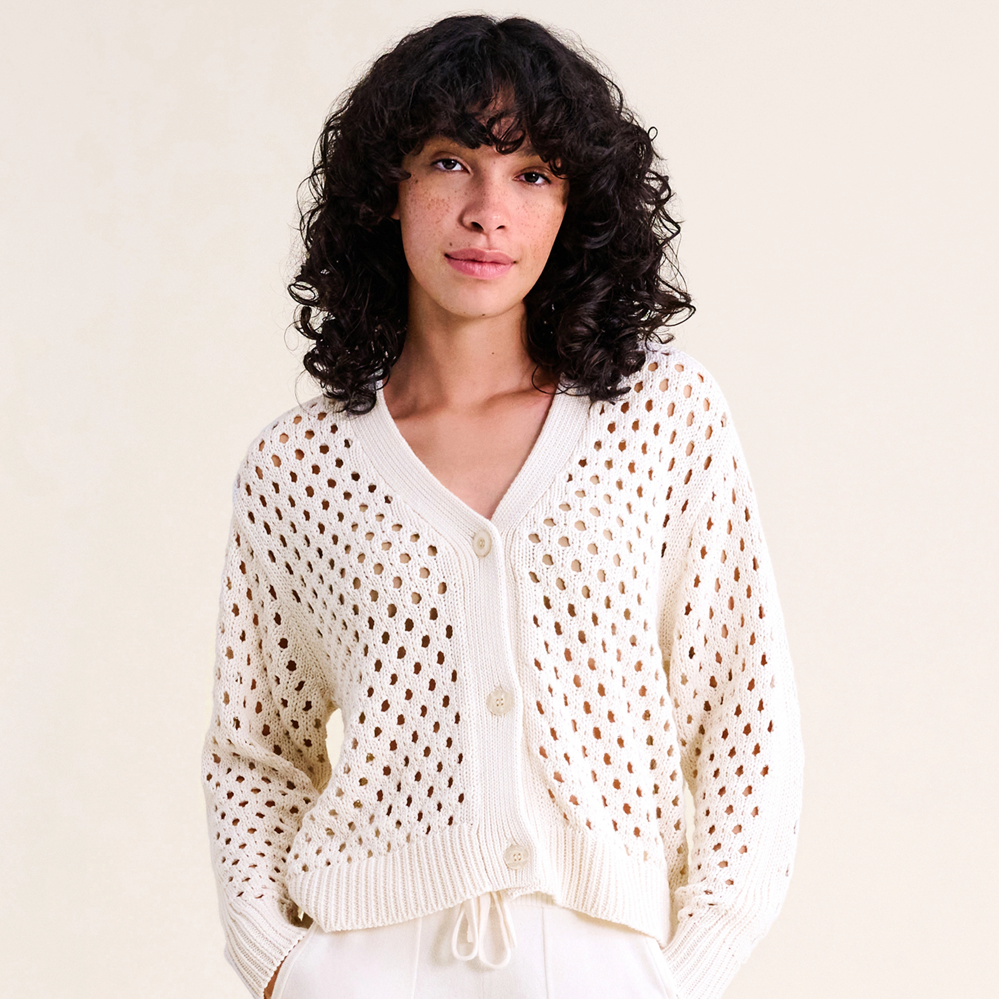 Alisha Jacke in weiss