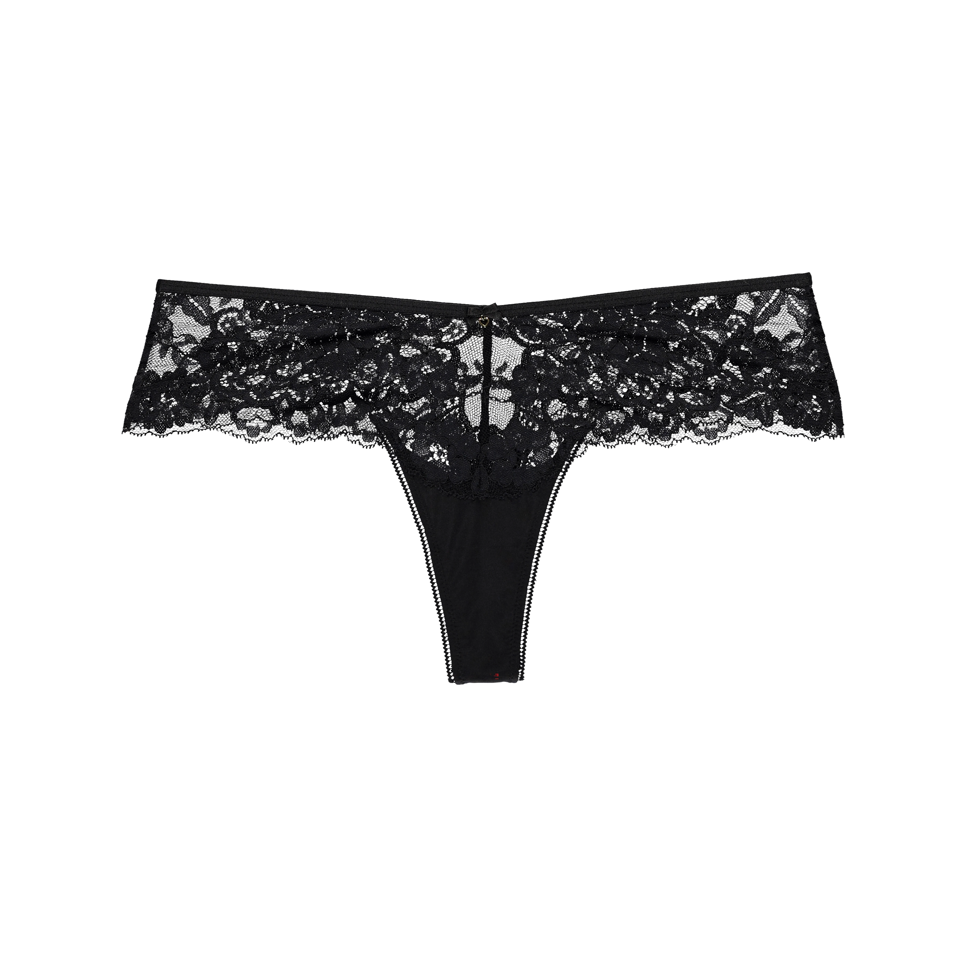 Amina String in schwarz