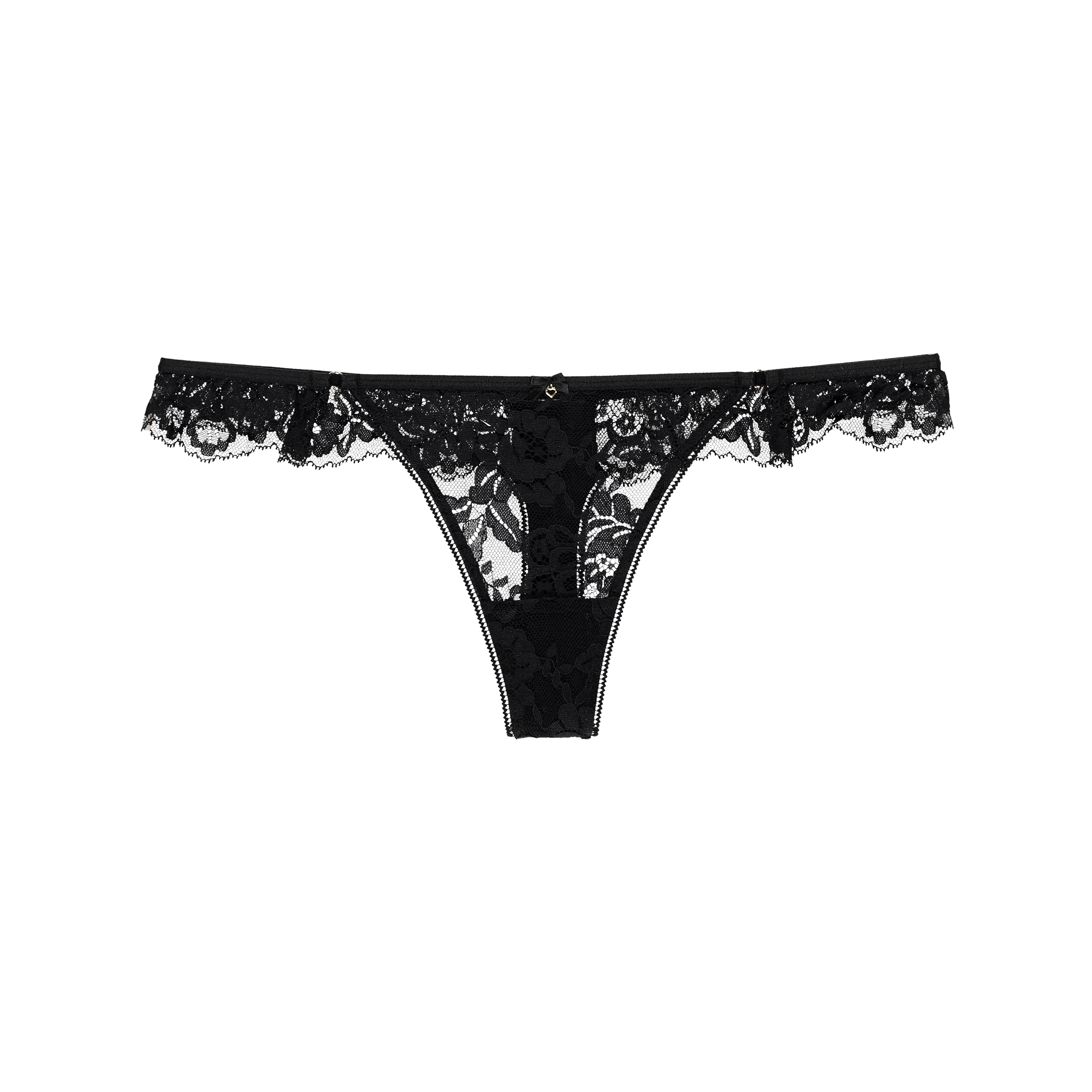 Amina String in schwarz