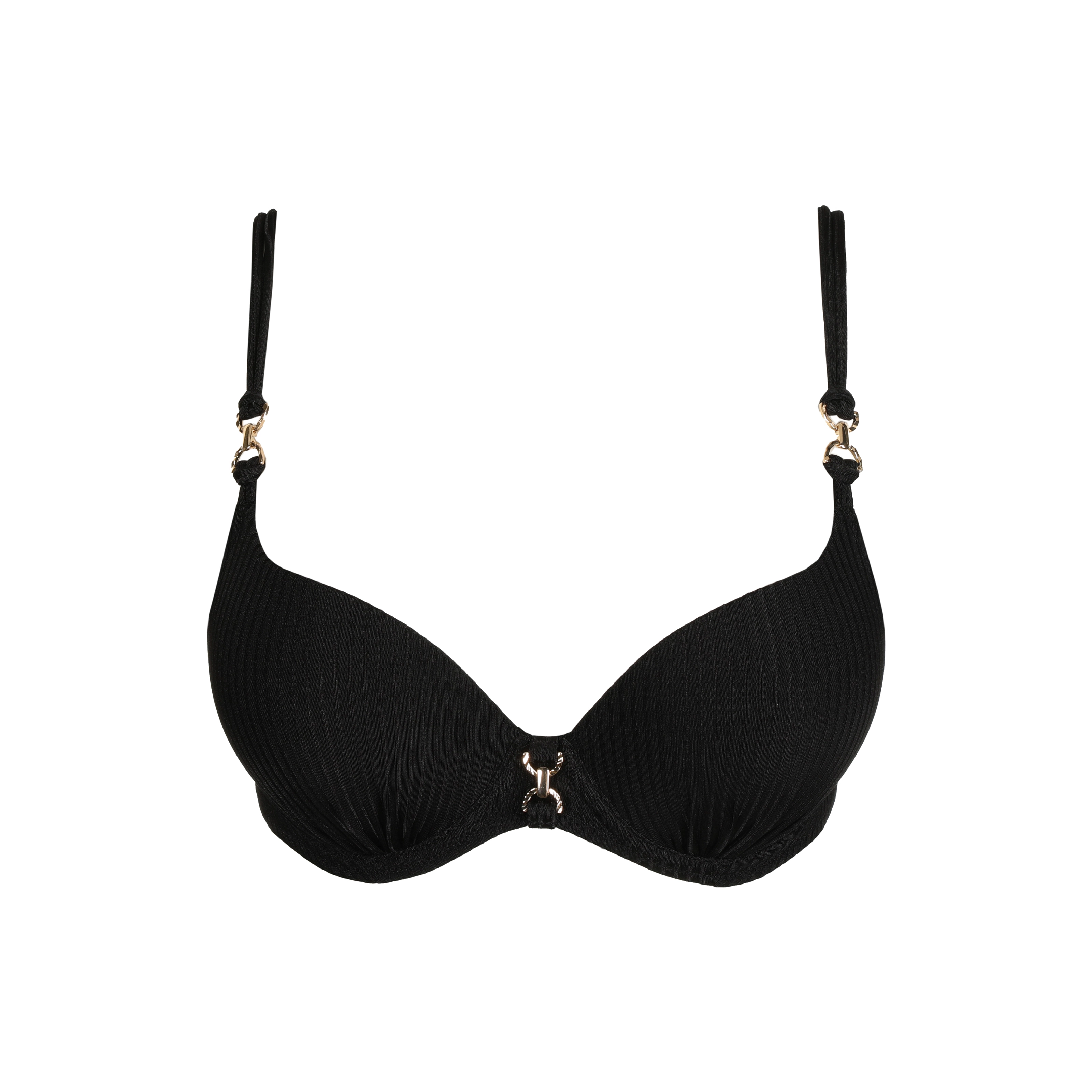 Emly Bikini Top mit Bügel gefüttert in schwarz