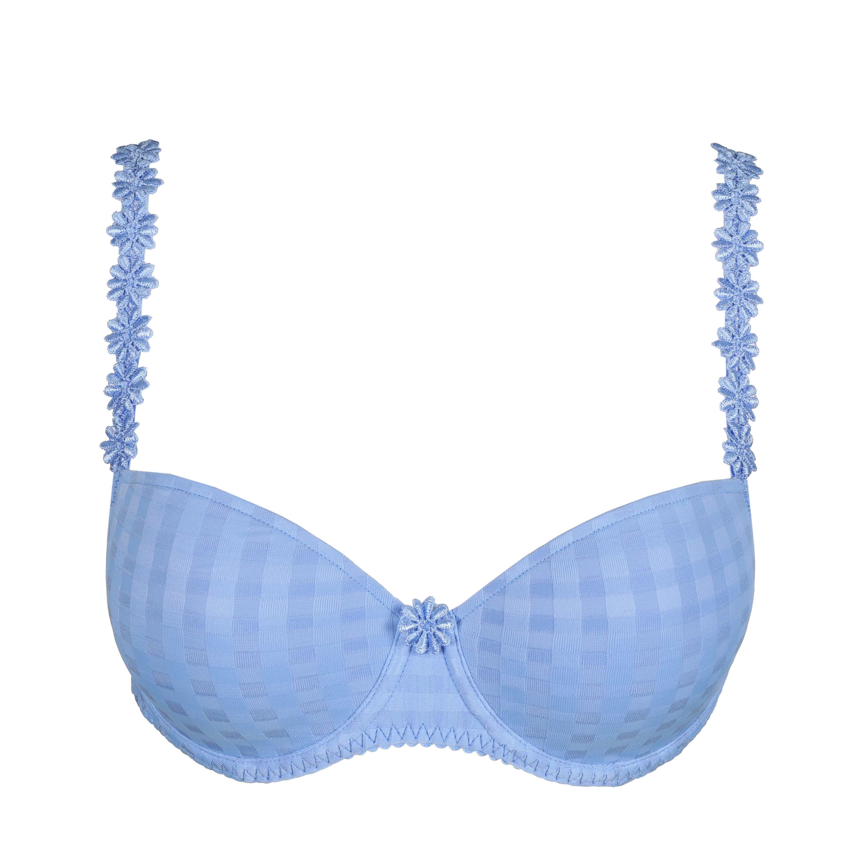 Avero BH mit Bügel, gefüttert in blau