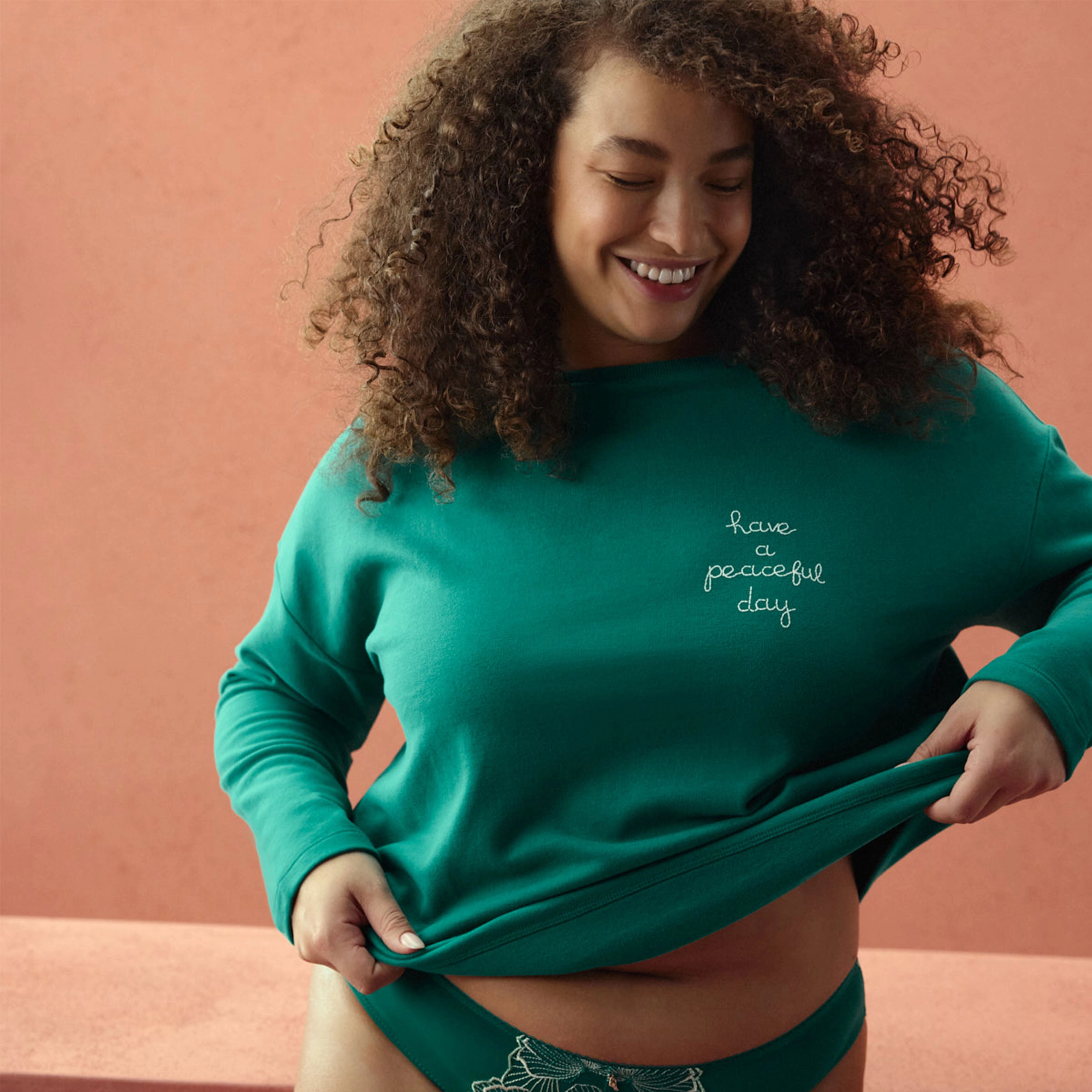 Anouk Pullover in grün