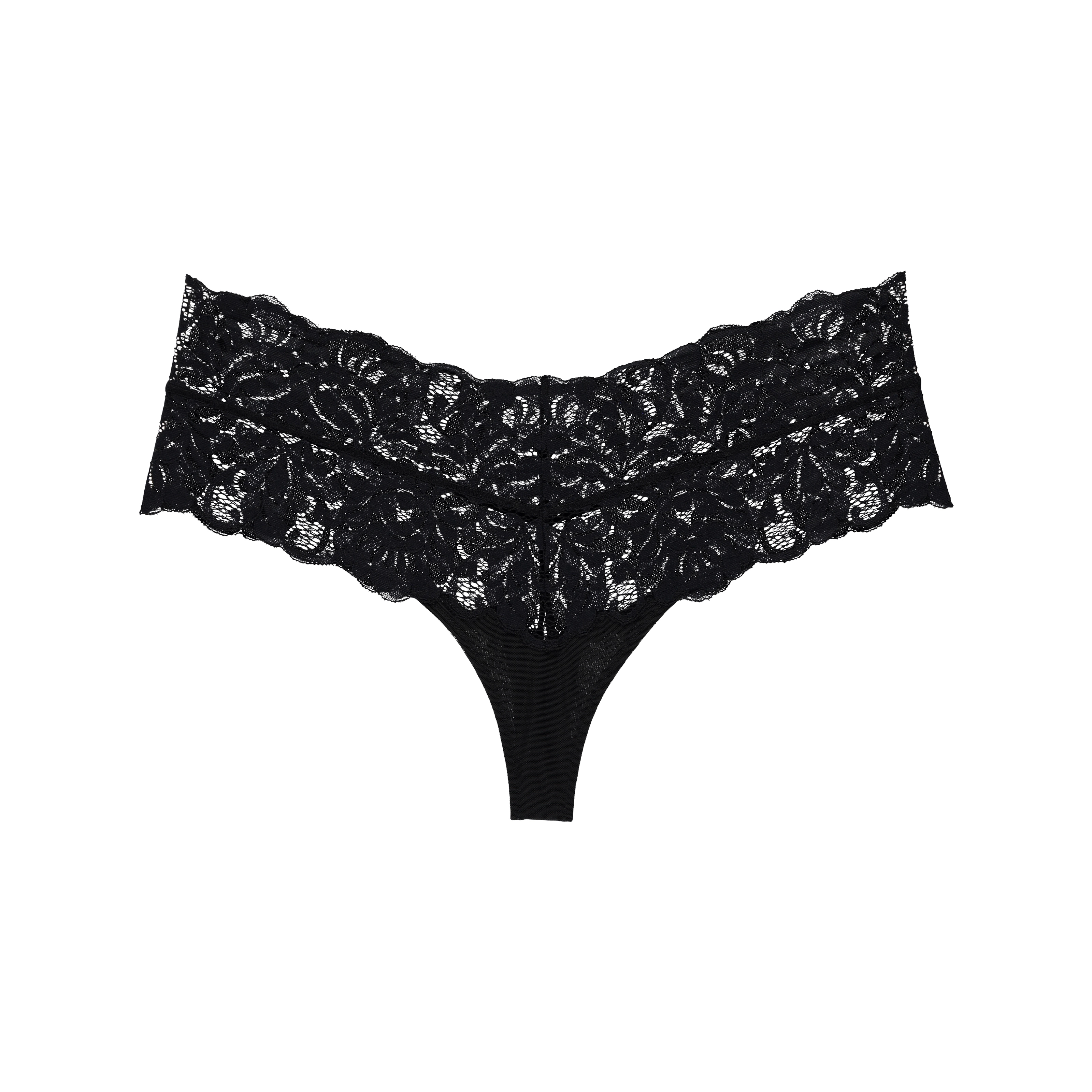 Reesa String in schwarz
