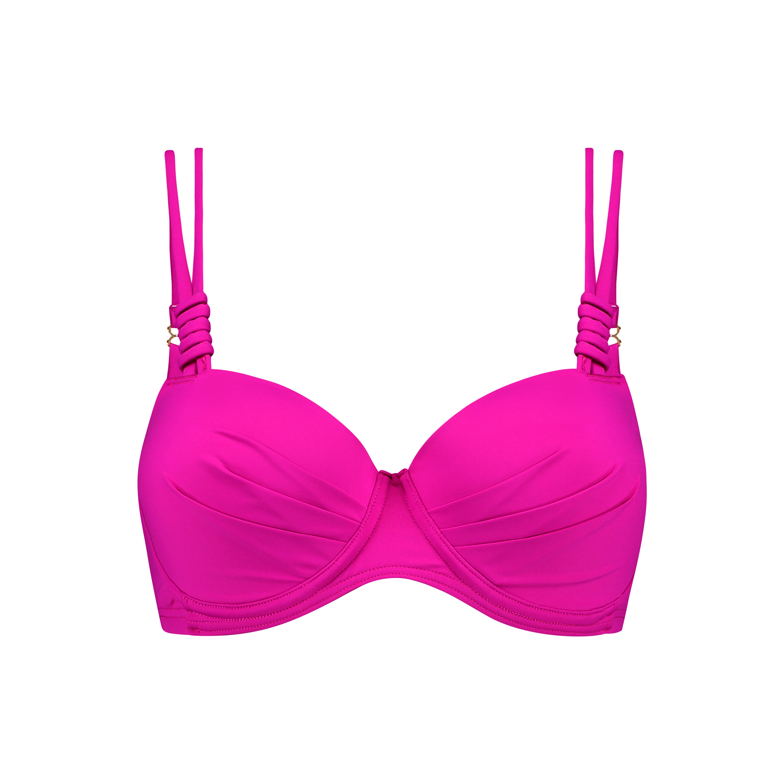 Framboise Bikini Top mit Bügel gefüttert in bunt