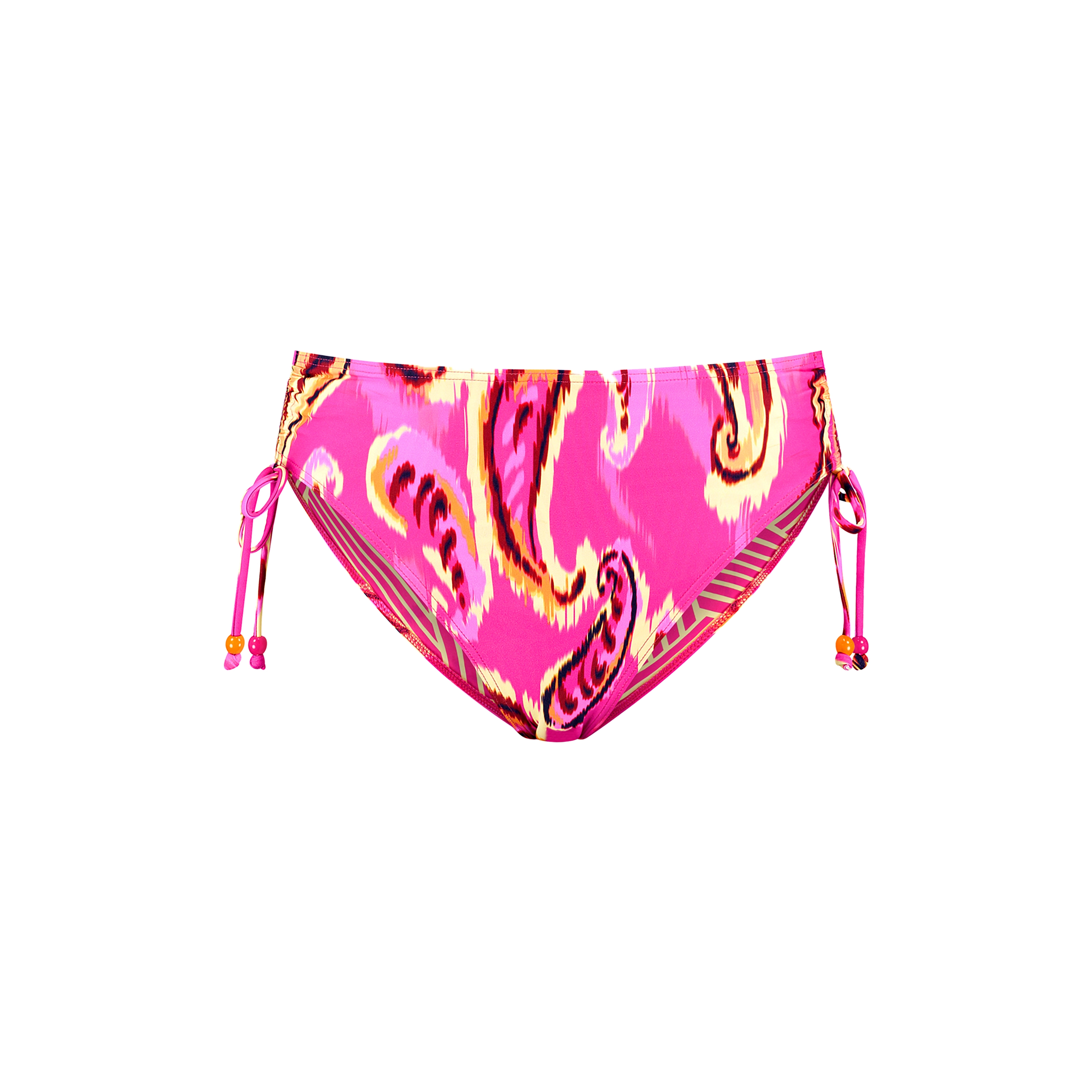 Popping Paisley Bikini Regular Slip in bunt