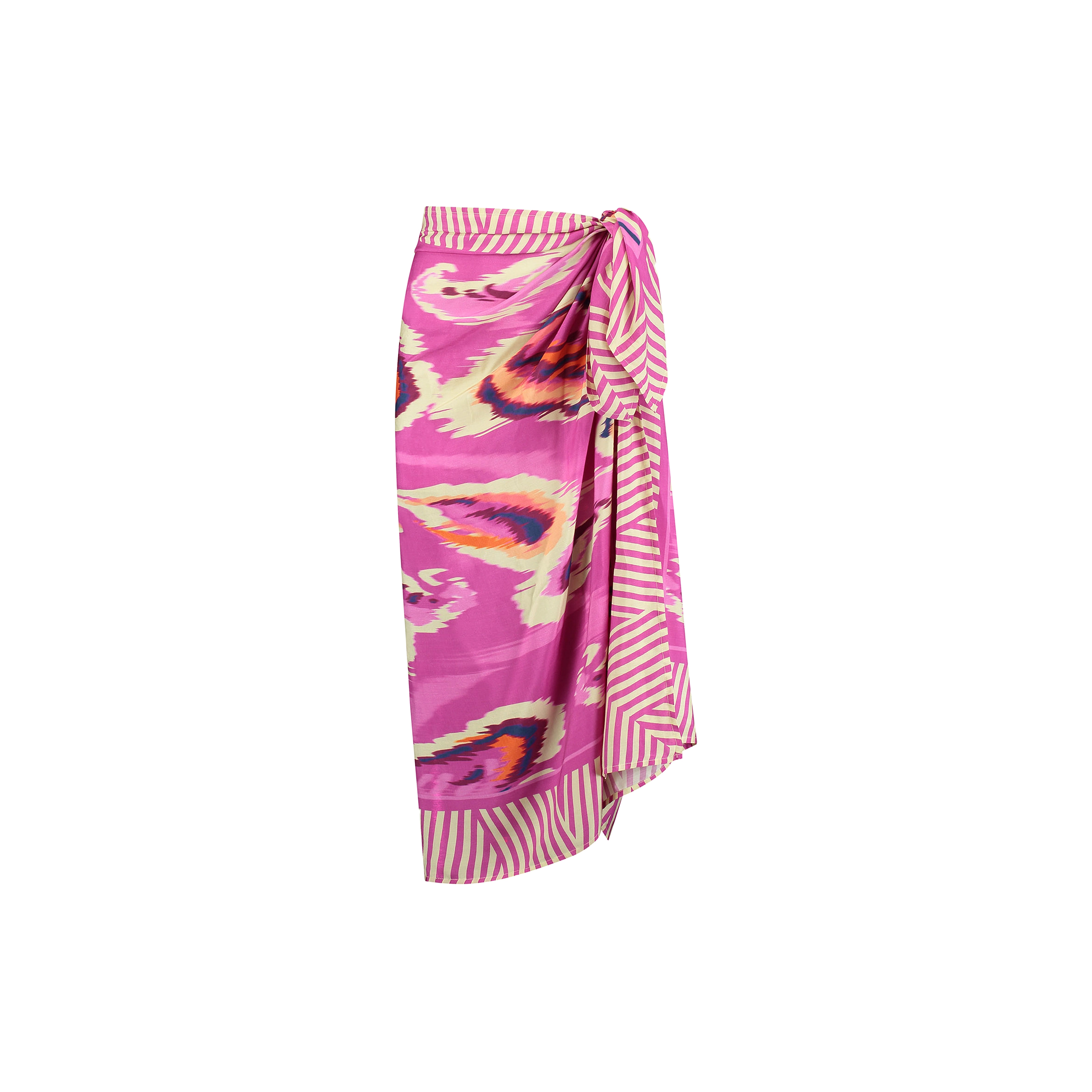 Popping Paisley Pareo, kurz in bunt
