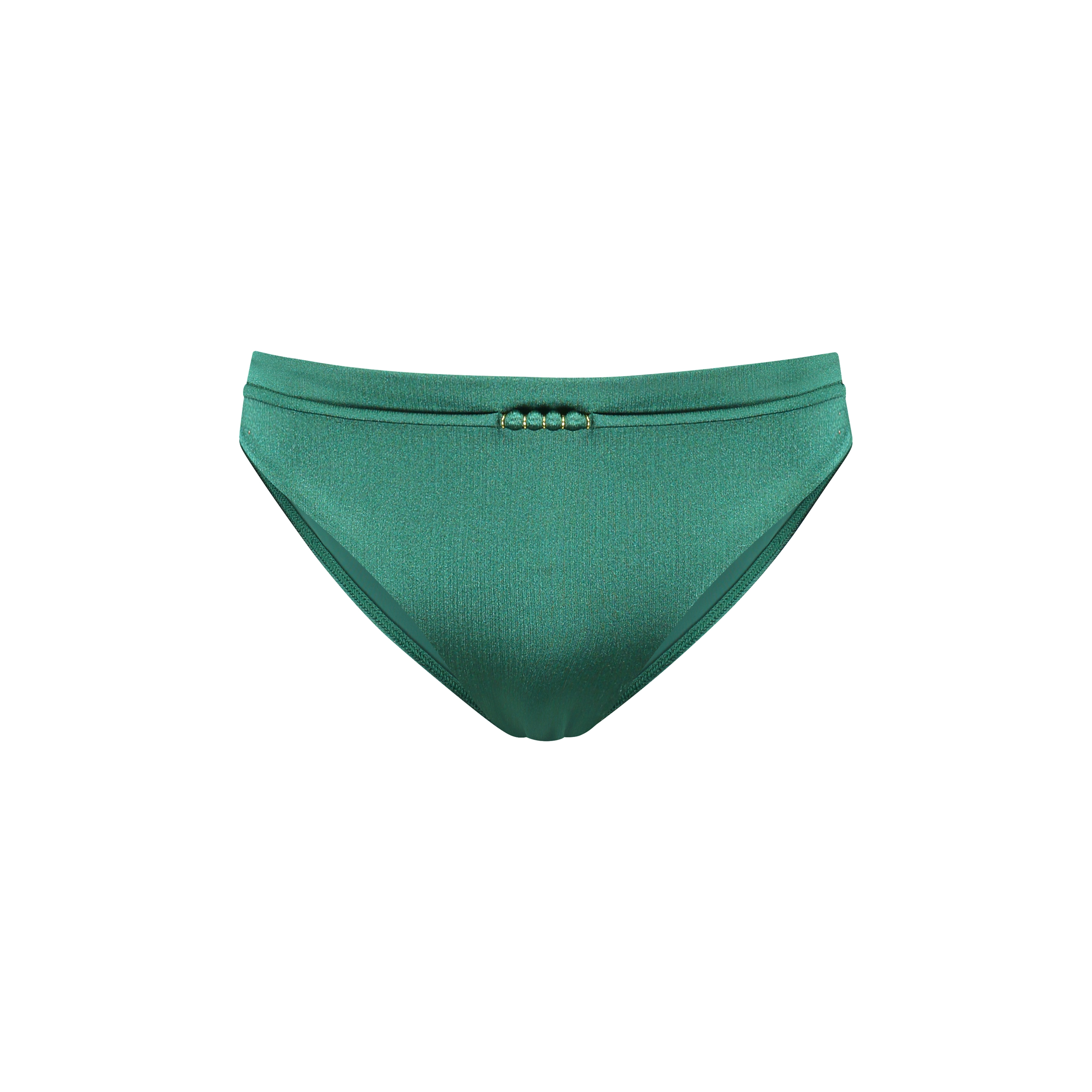 Treasure Green Bikini Regular Slip in grün