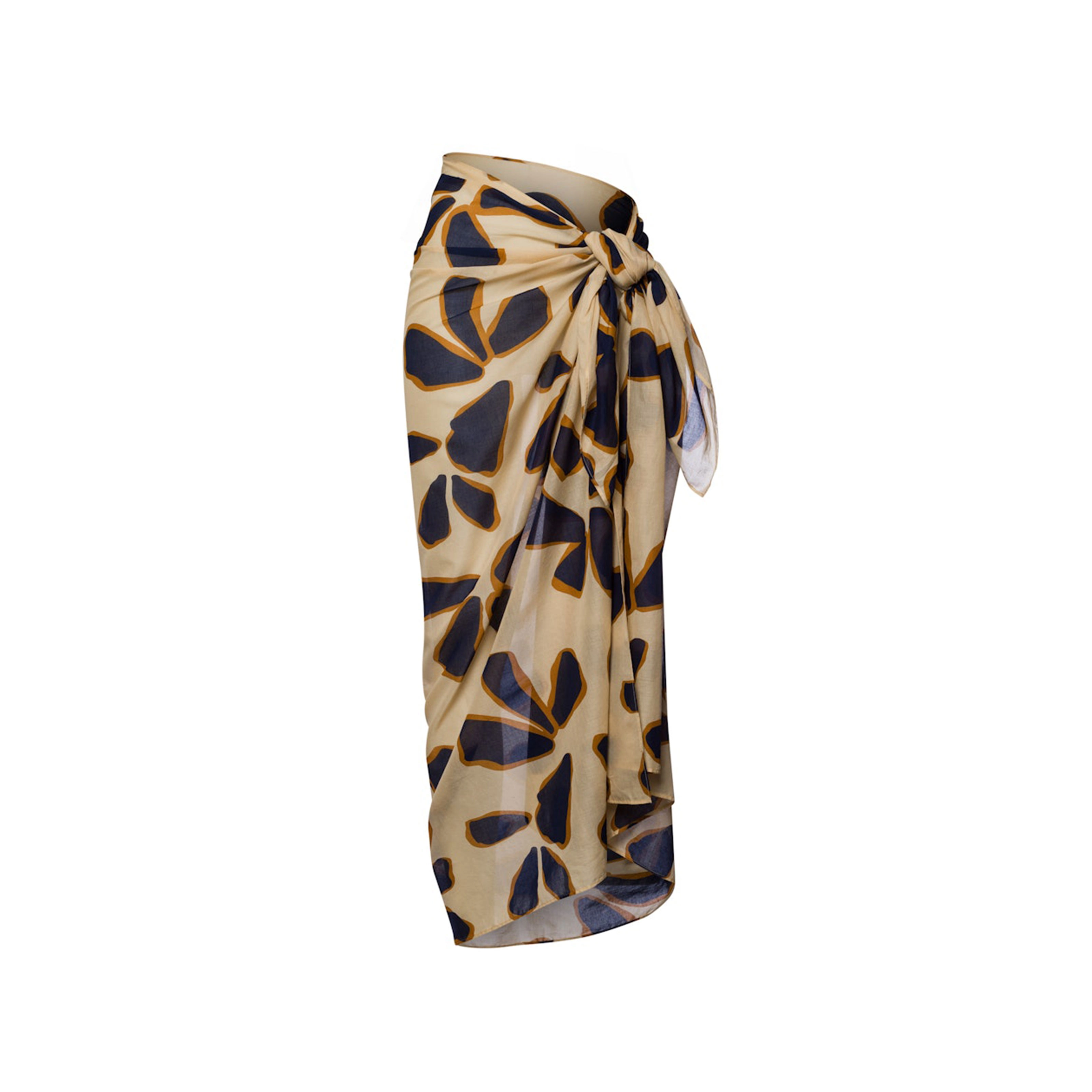 Accessoire Pareo, kurz in beige