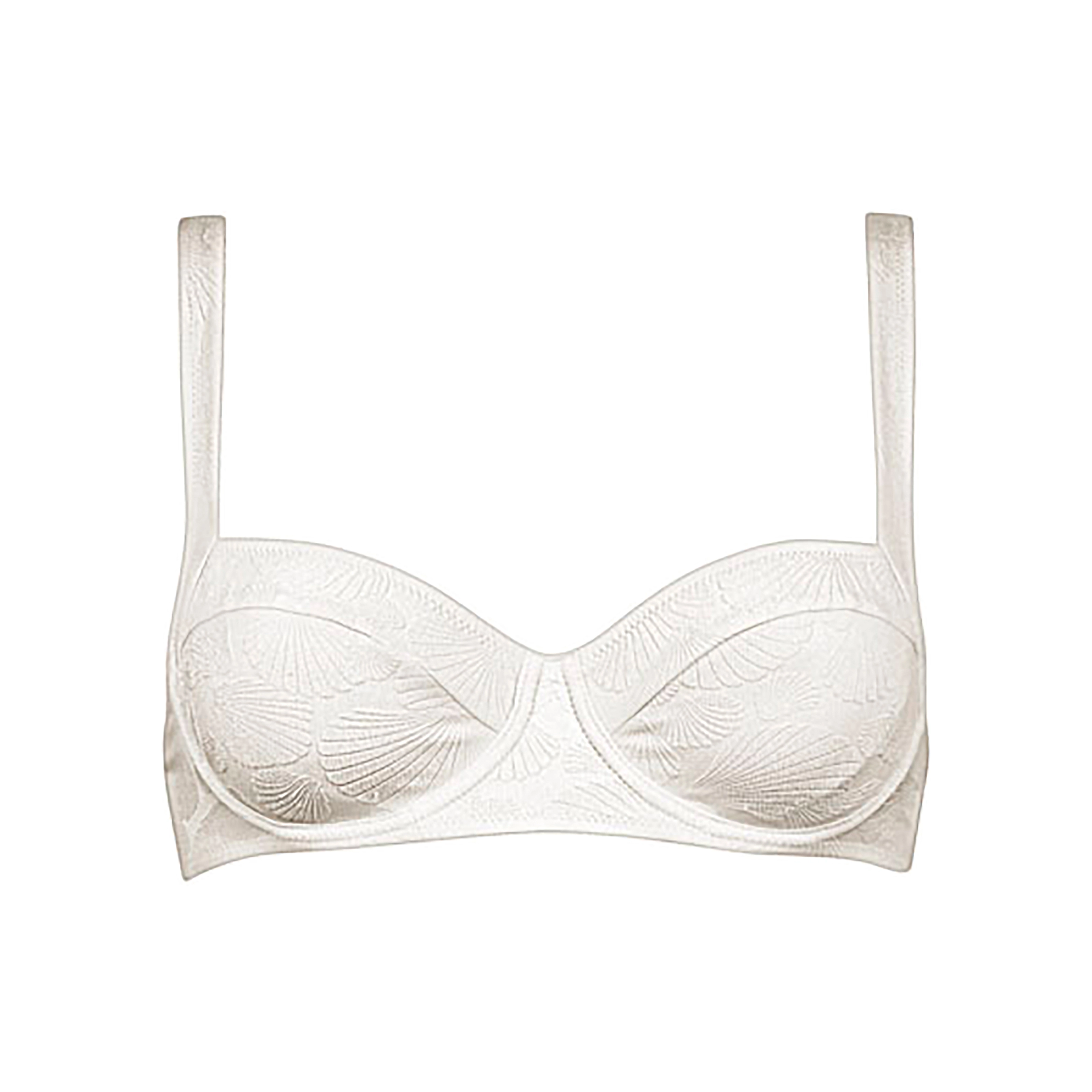 Coastal Daydream Bikini Top mit Bügel ungefüttert in weiss