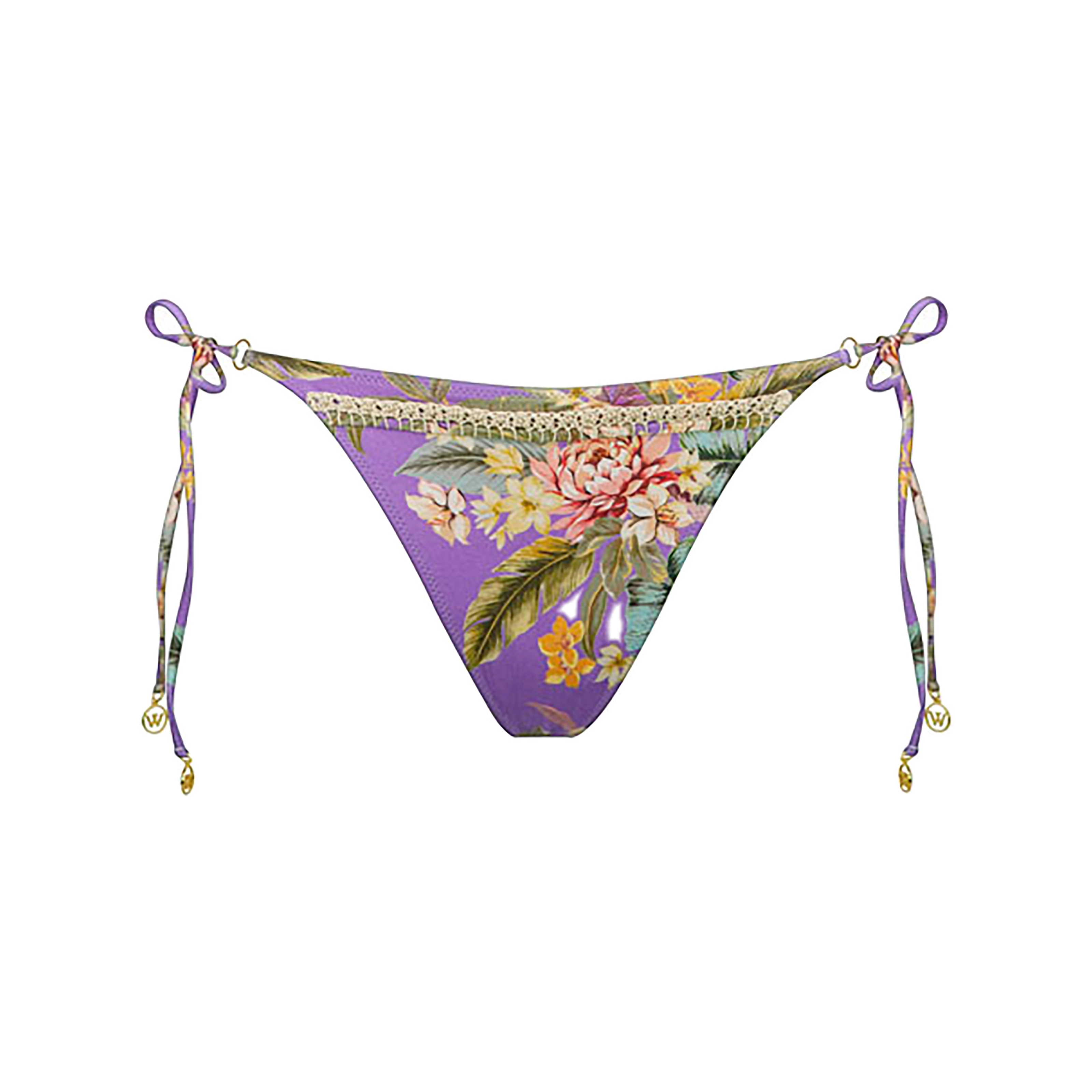 Dreamscape Tropics Bikini Regular Slip in violett