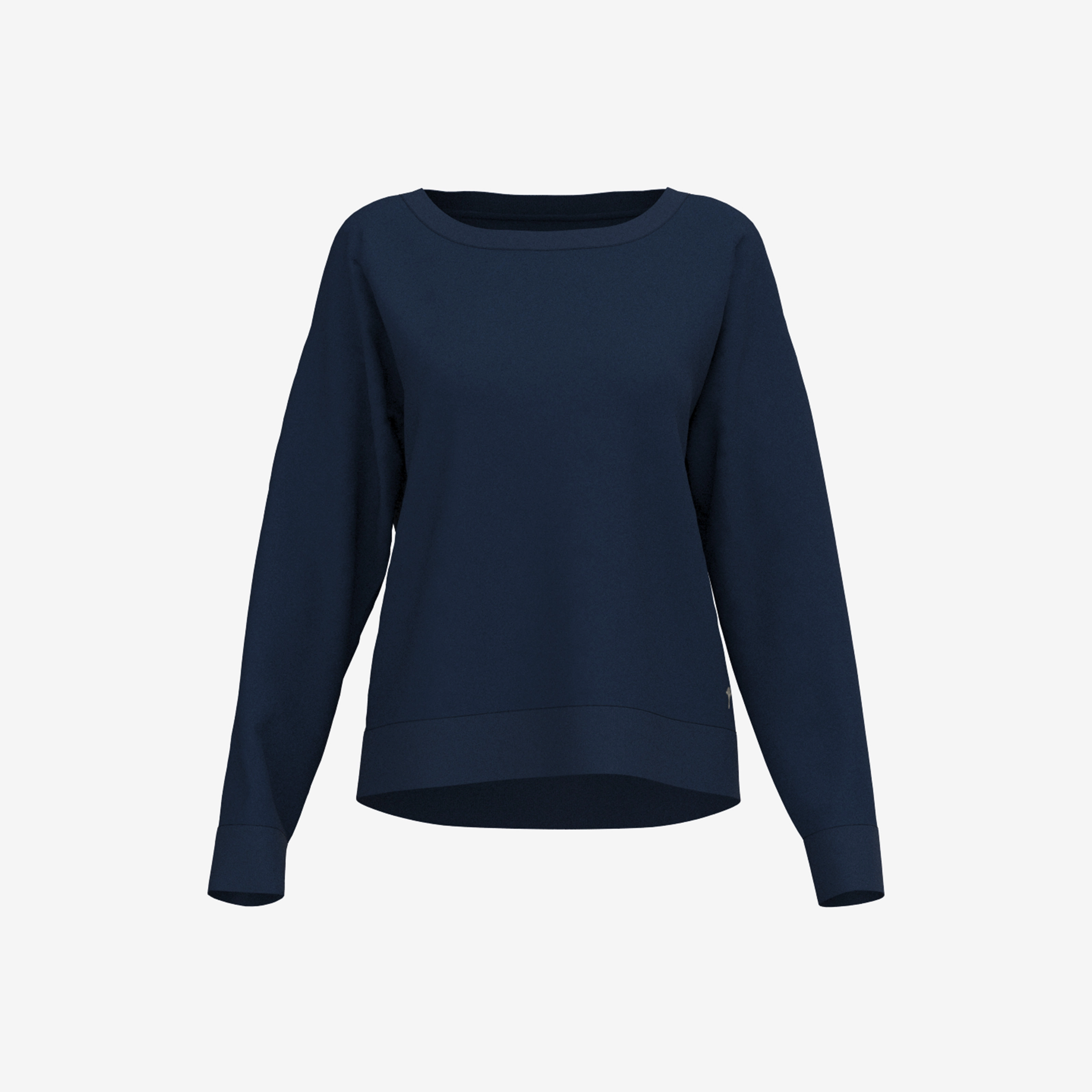 Comfort Pullover in blau