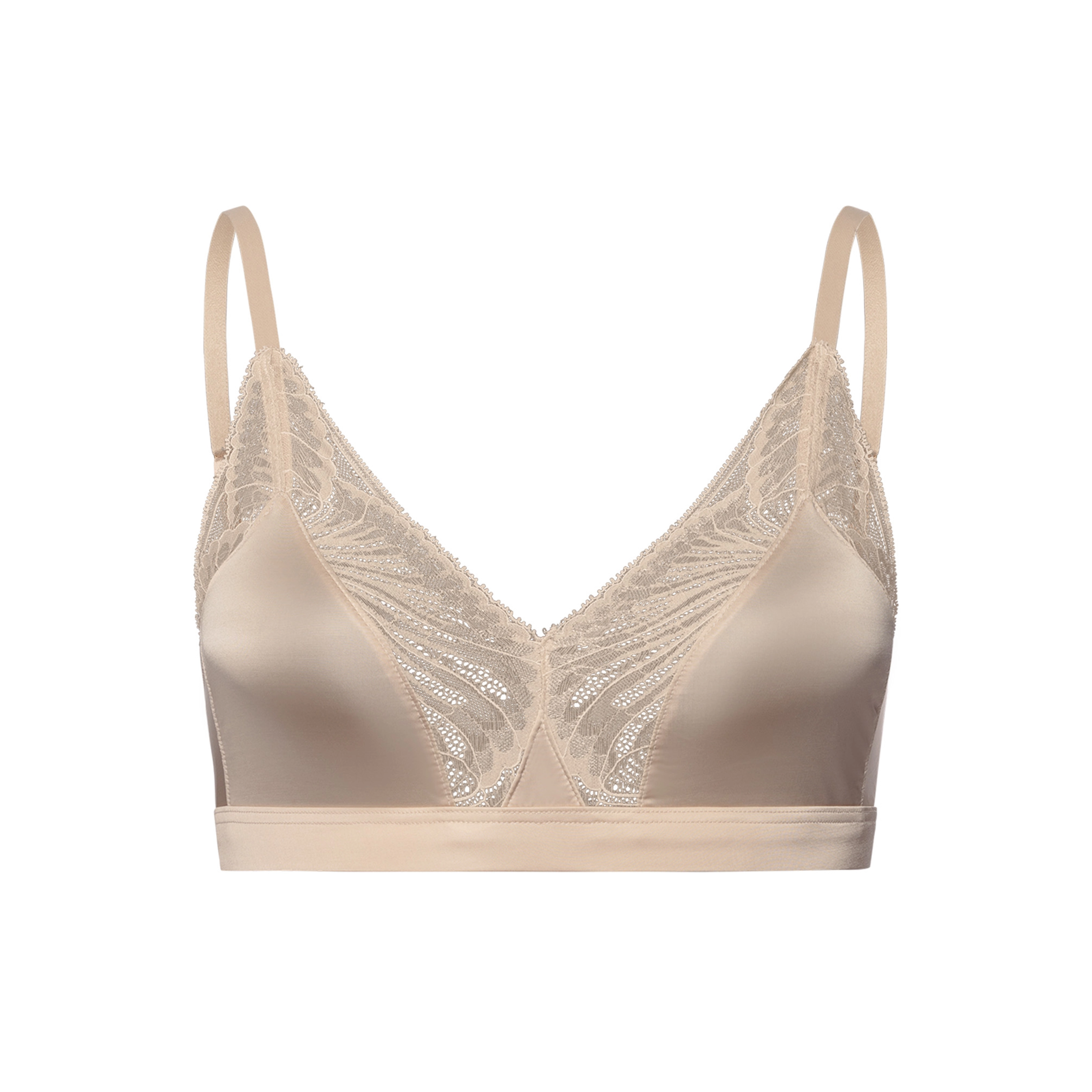 Lilith BH ohne Bügel, ungefüttert in beige