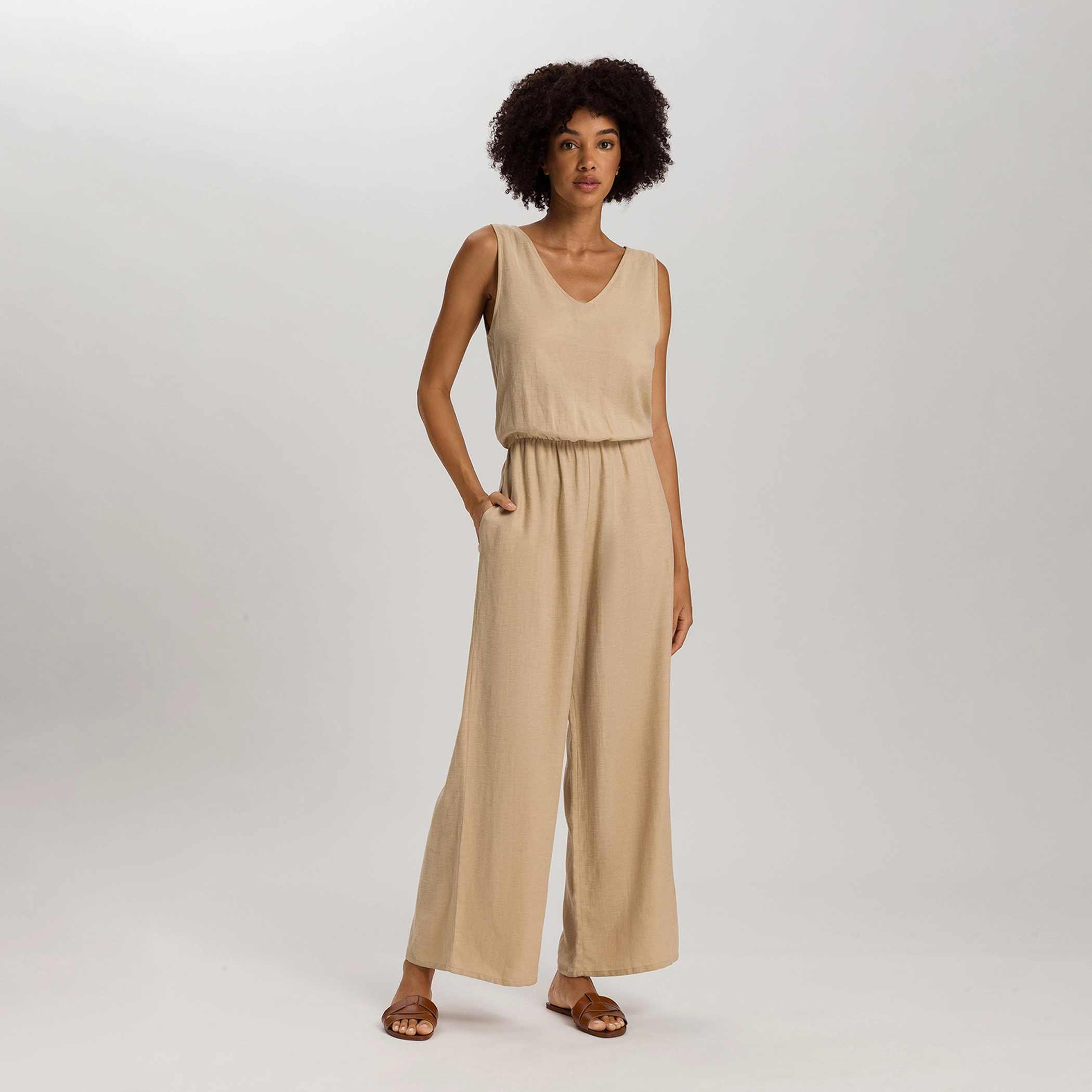 Urban Casuals Jumpsuit in beige