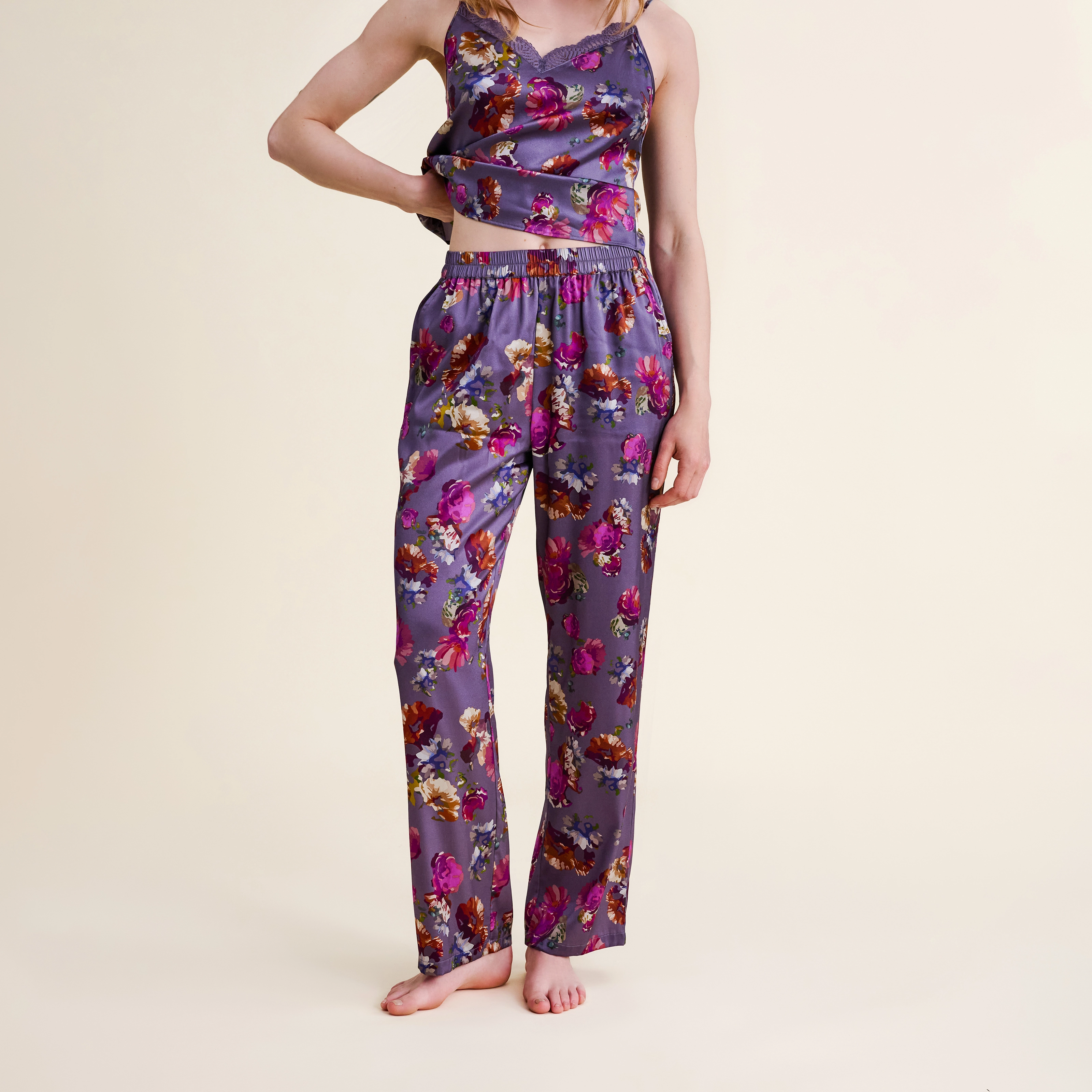 Bellissa Pyjama Unterteil in bunt