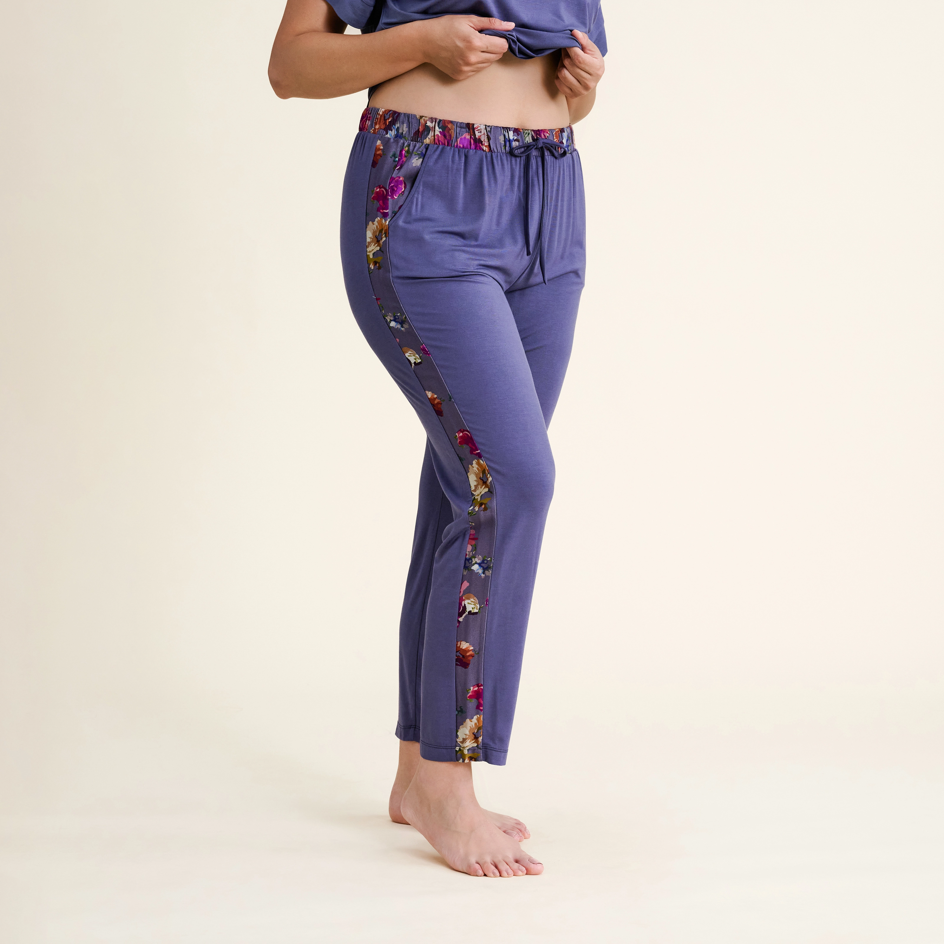 Bellissa Pyjama Unterteil in violett