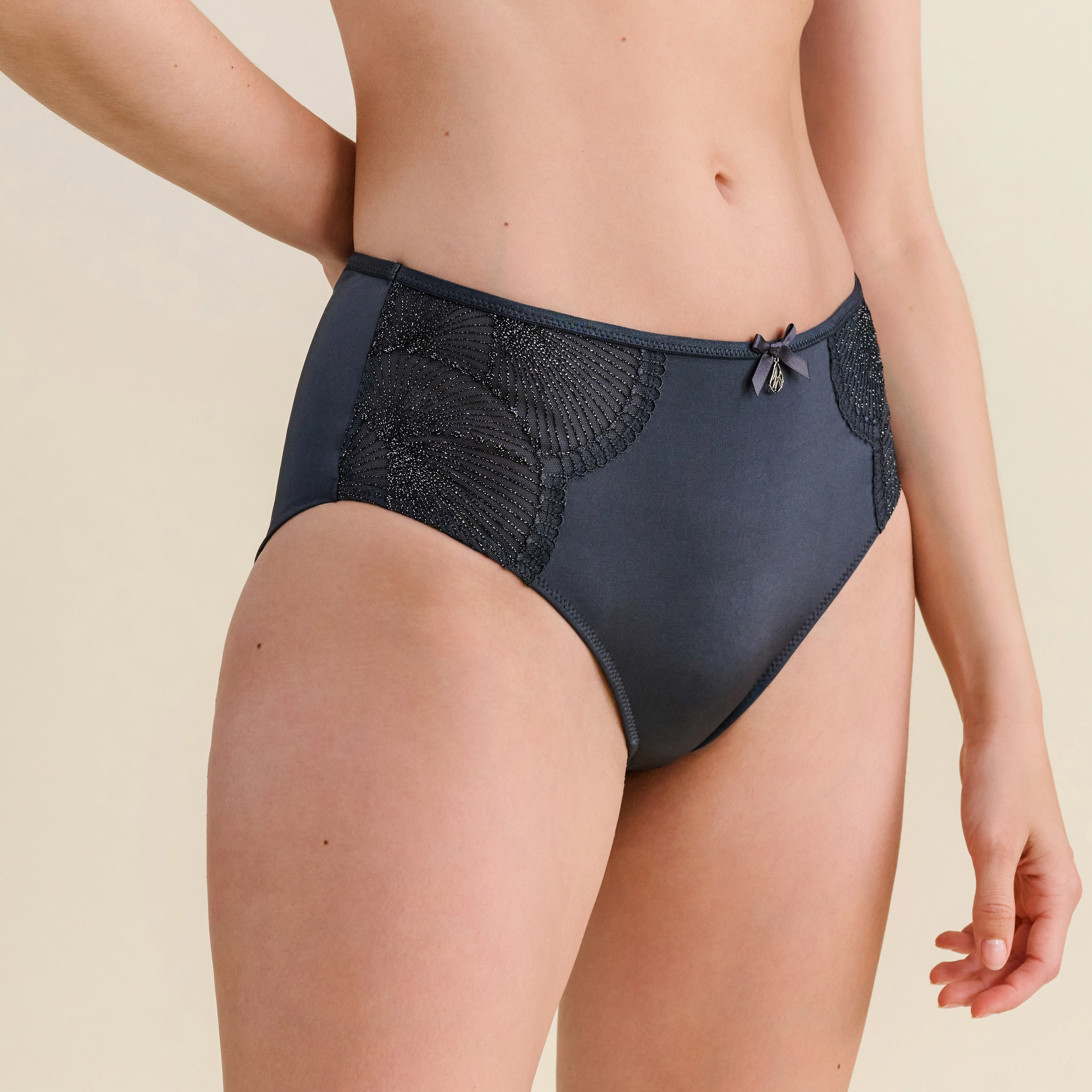 Belanda Panty in grau