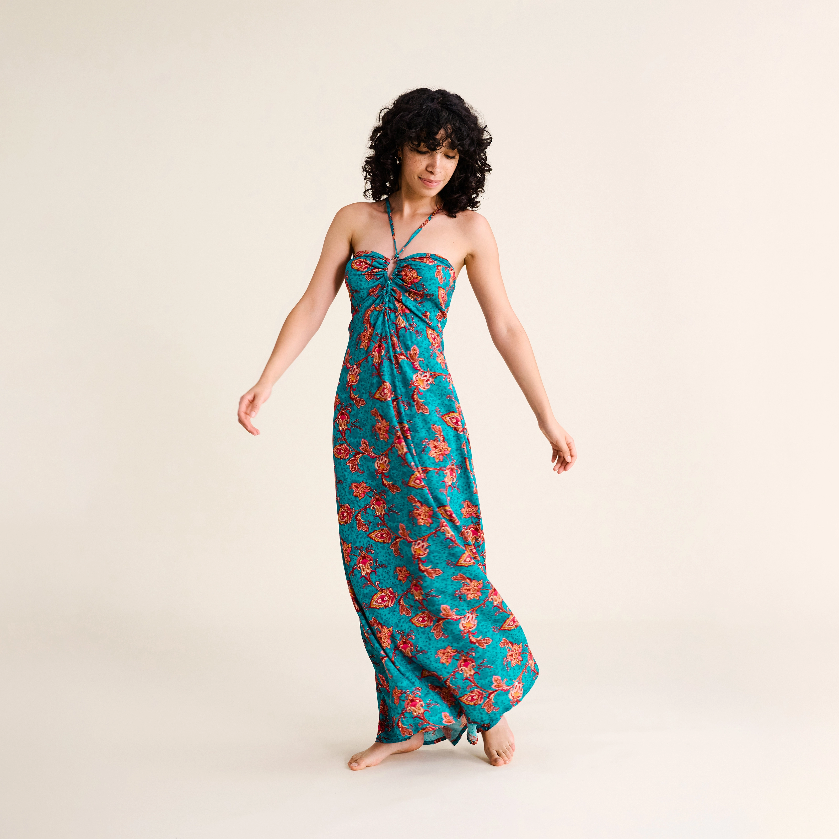 Alice Kleid lang in grün