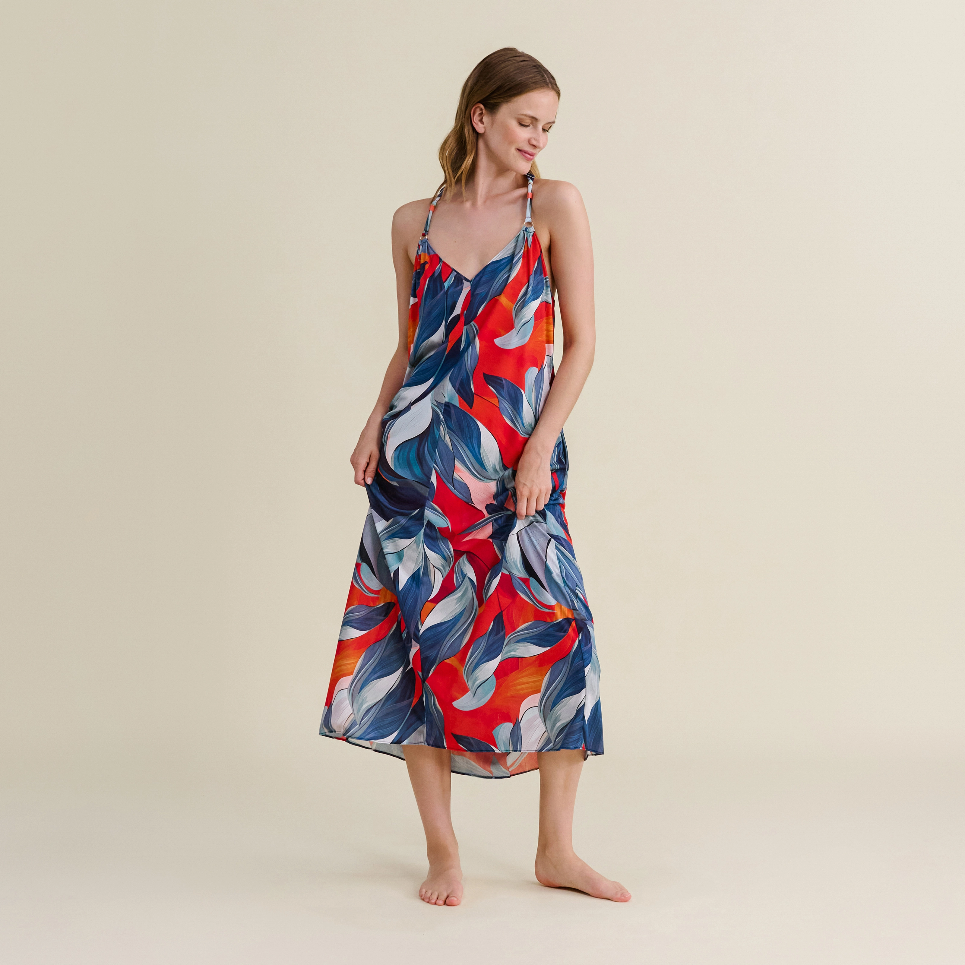 Ballentine Kleid lang in grün