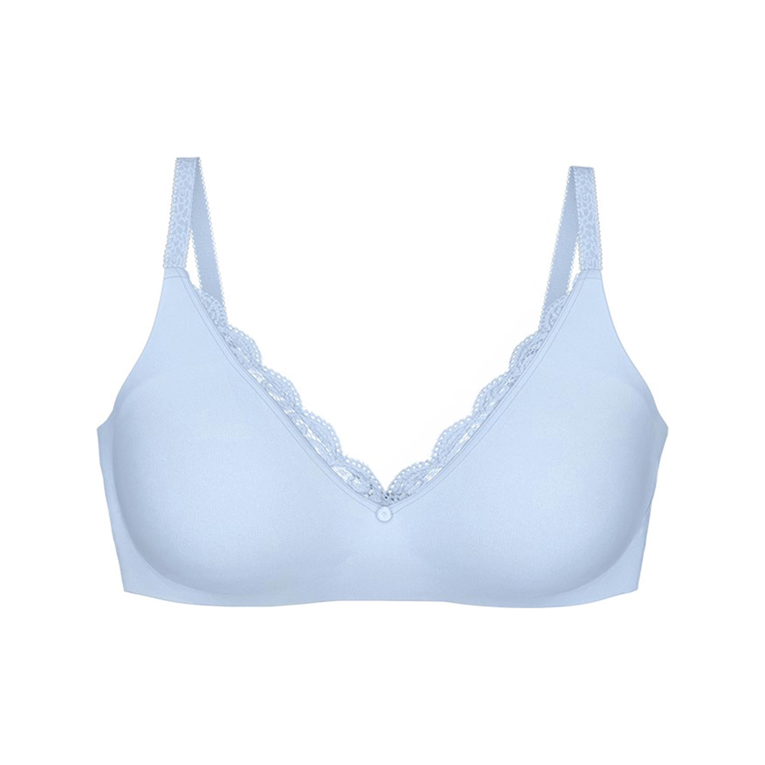 Amourette BH ohne Bügel, ungefüttert in blau