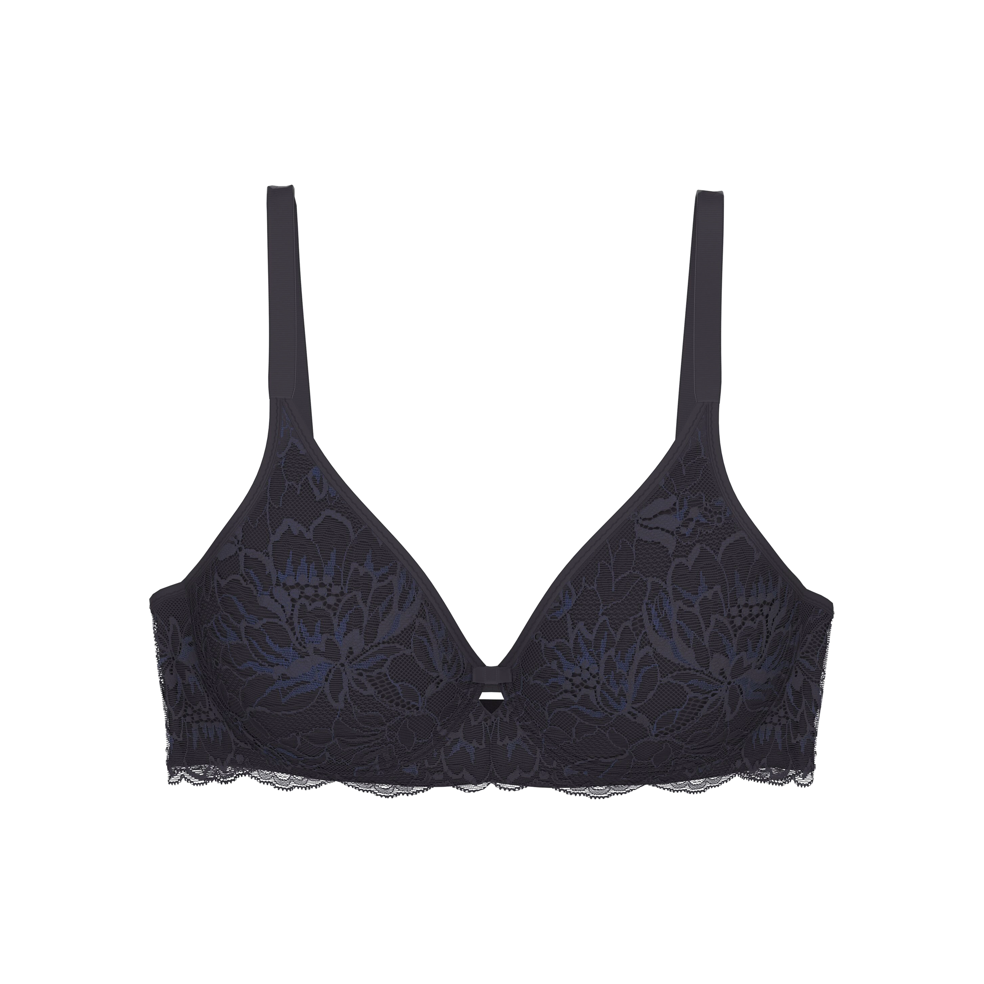 Amourette Charm BH mit Bügel, ungefüttert in blau