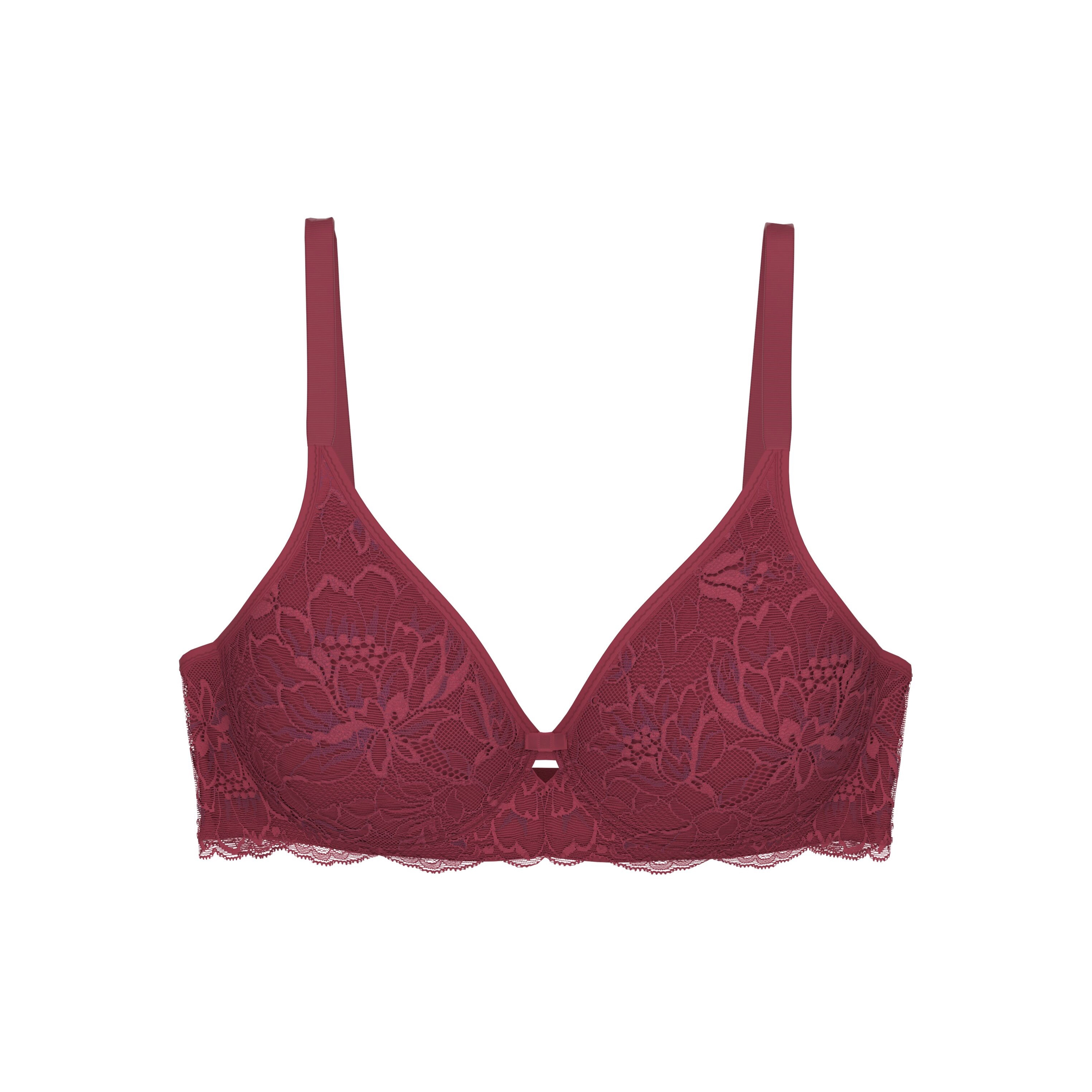 Amourette Charm BH mit Bügel, ungefüttert in rot