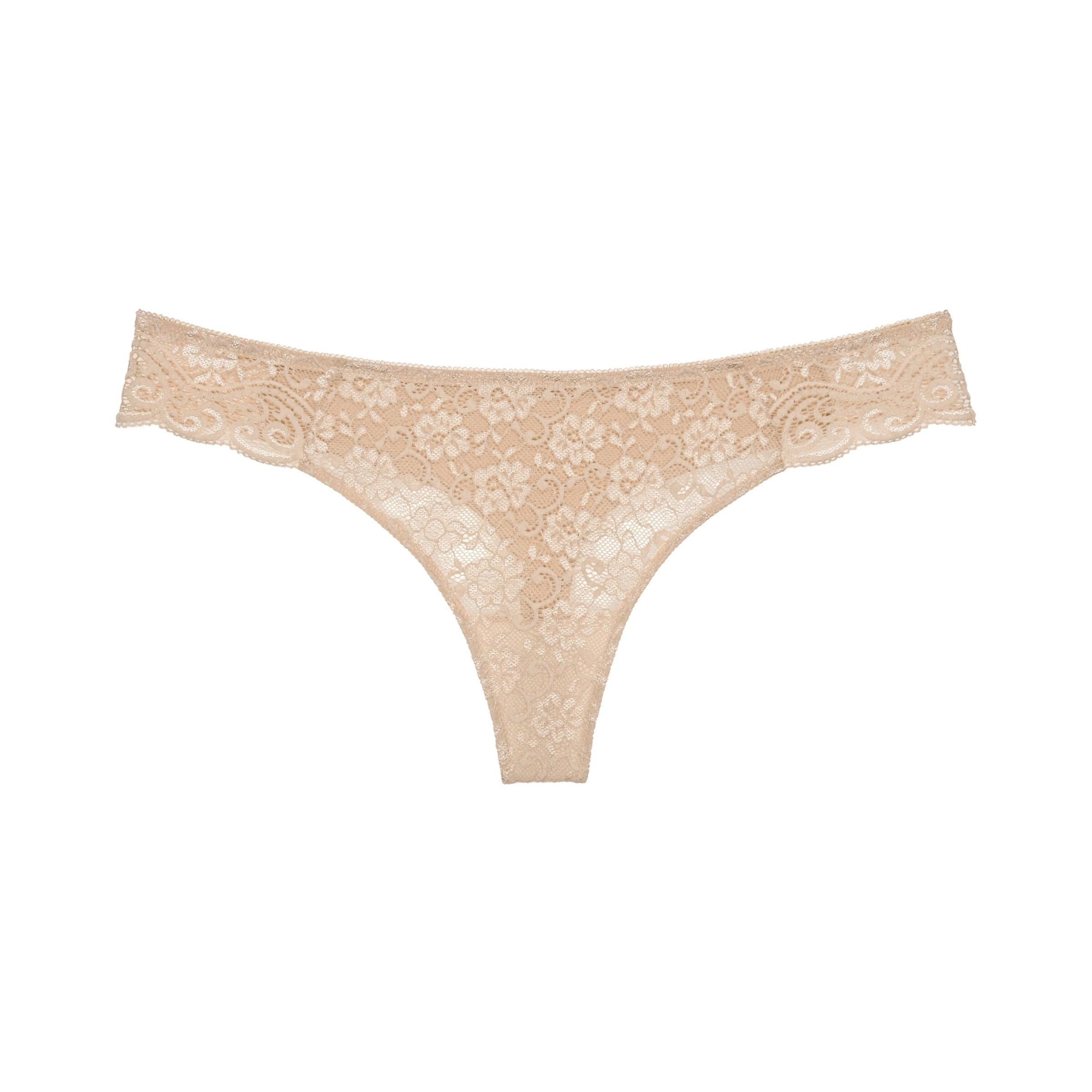 Amourette String in beige