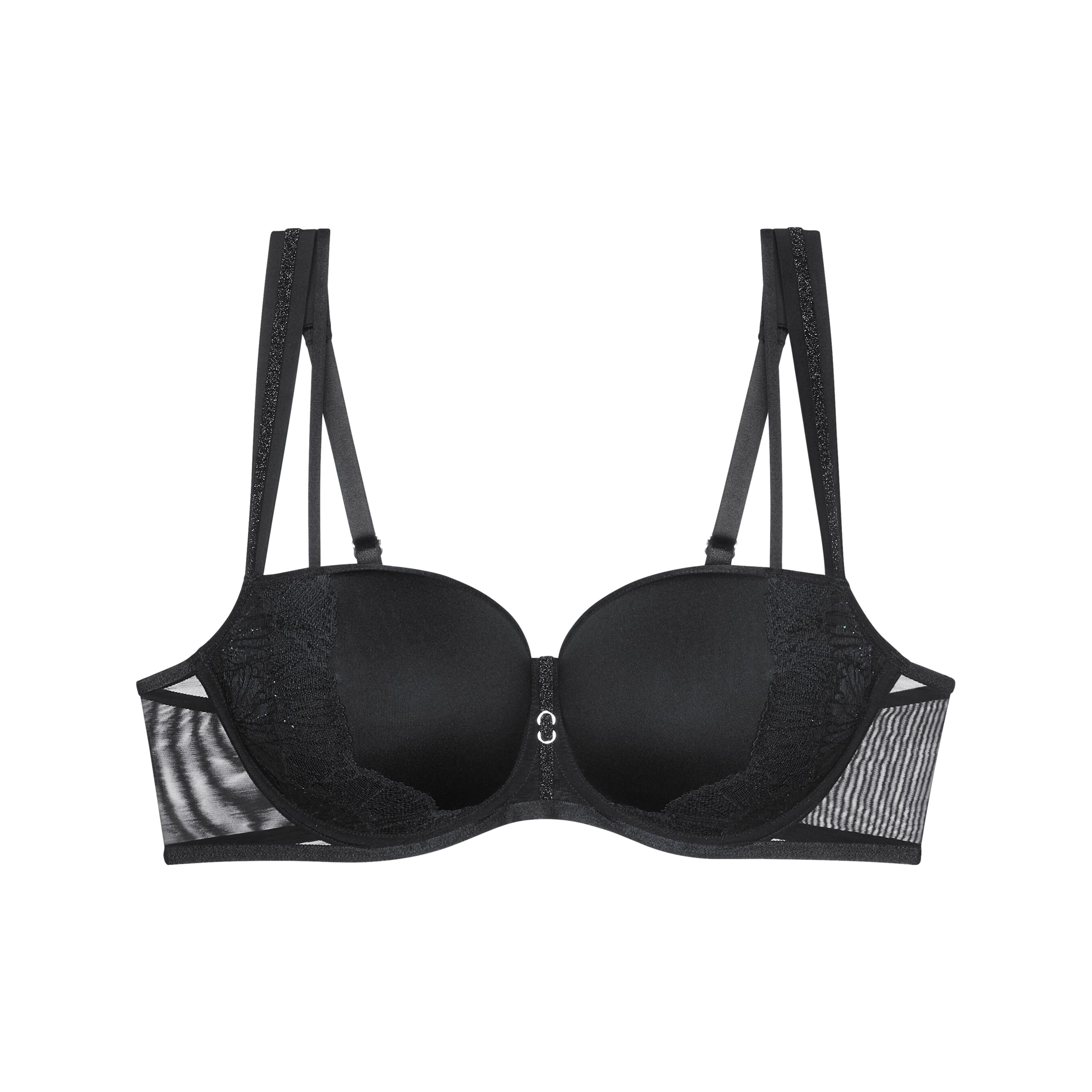 Palina Moonlight Kiss BH mit Bügel, gefüttert in schwarz