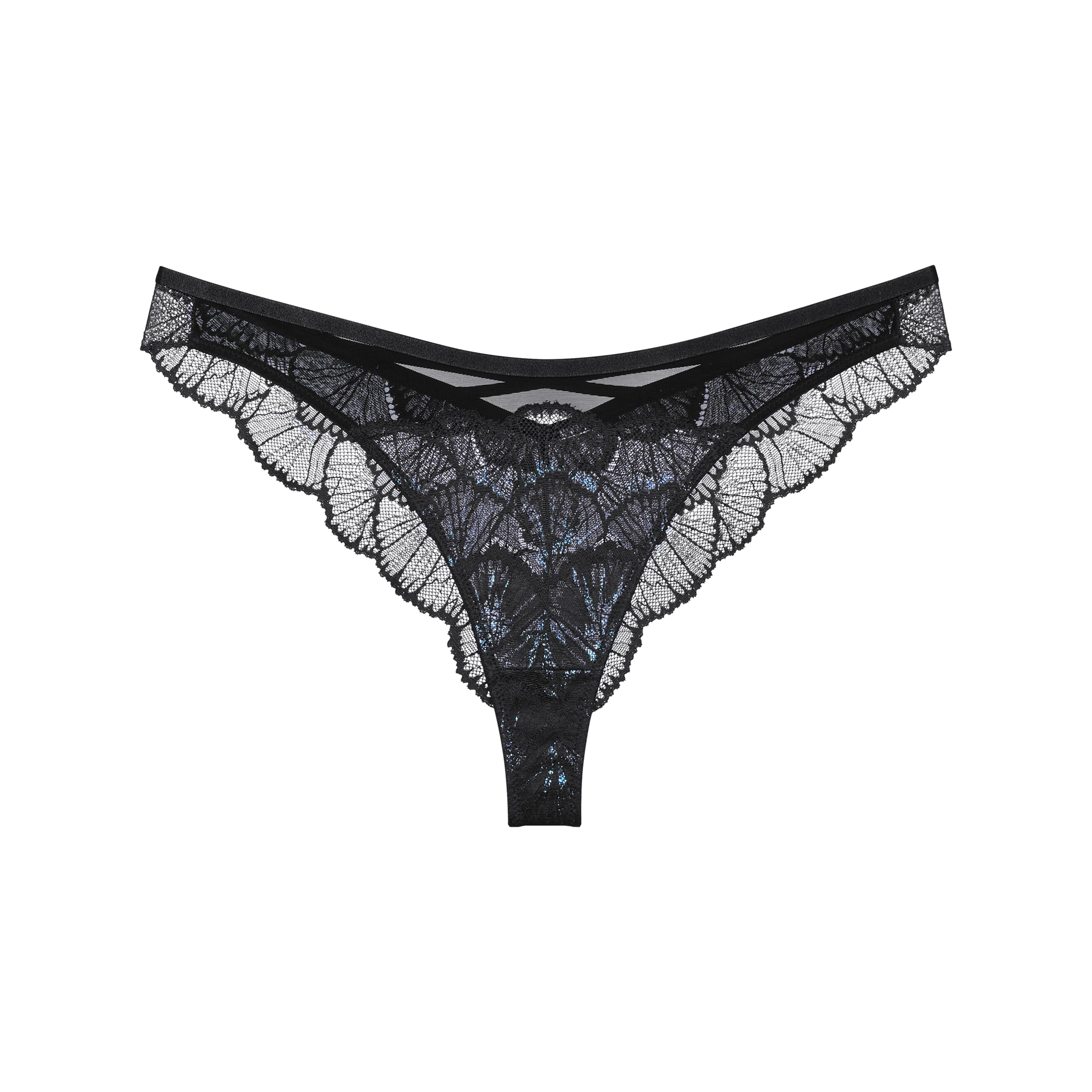 Palina Moonlight Kiss Brazilian Slip in schwarz