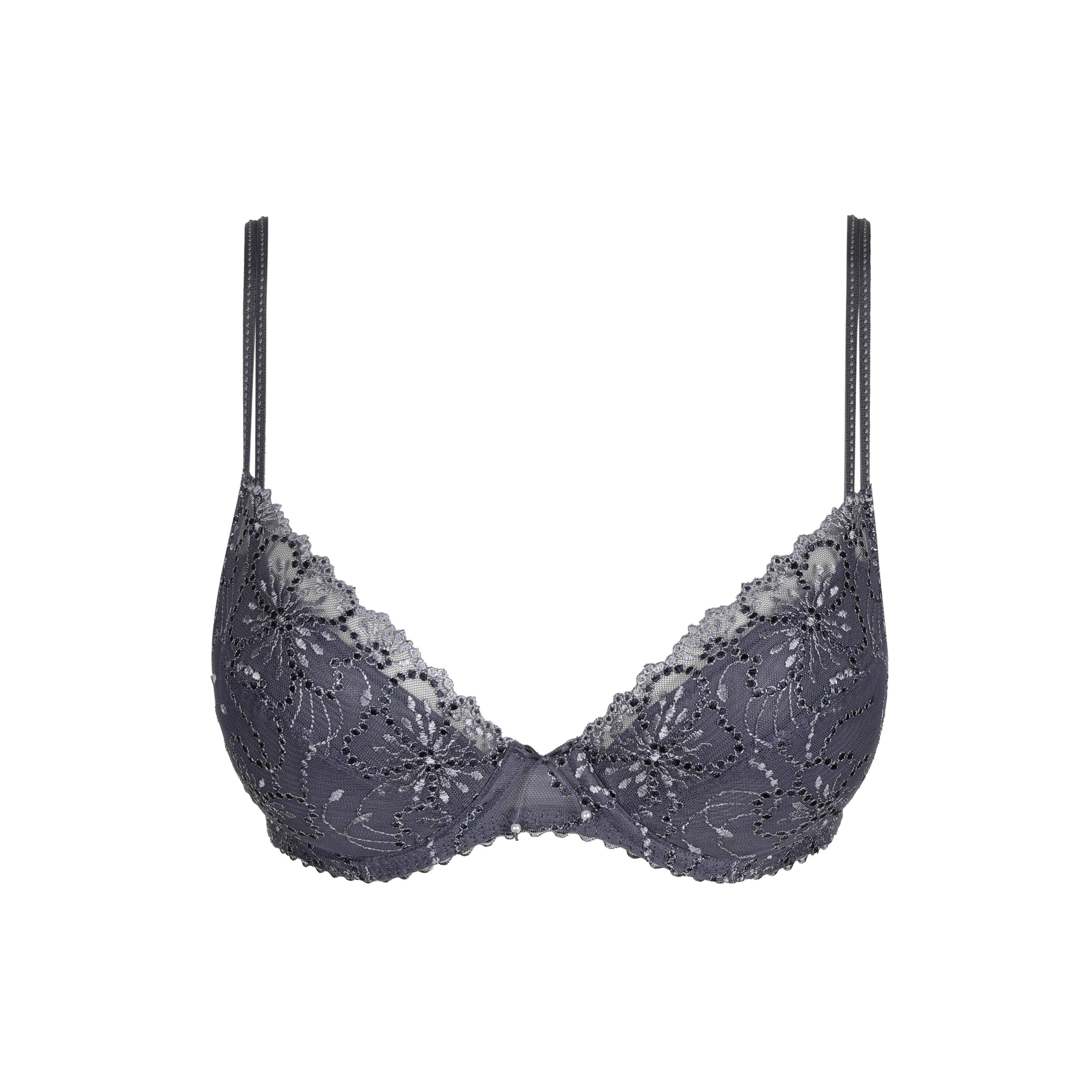 Jane BH Push-up in grau