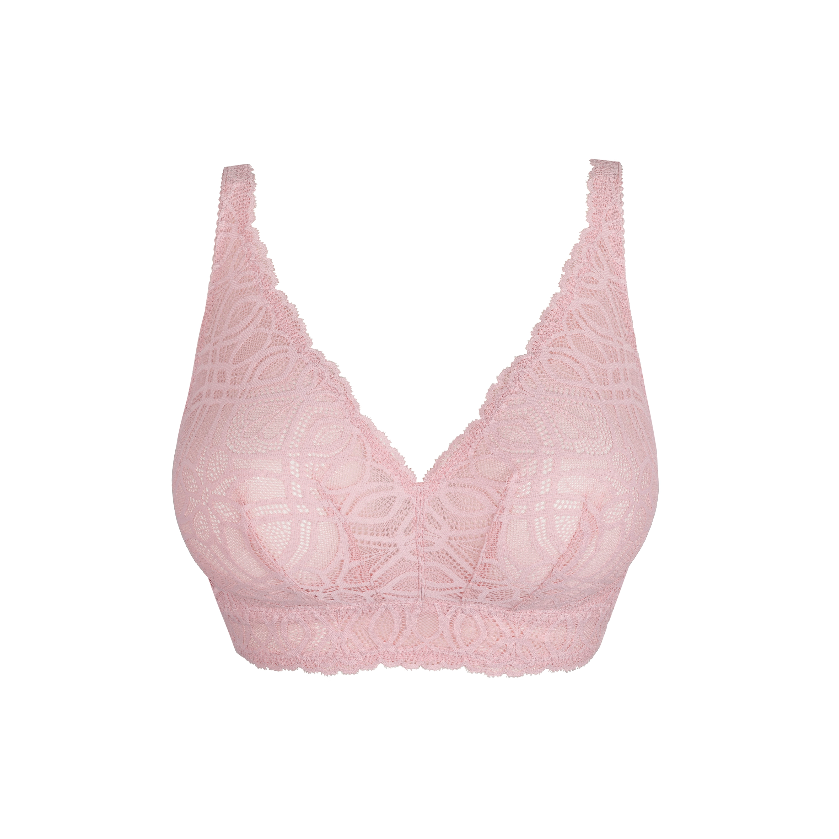 Salerno BH ohne Bügel, ungefüttert in rosa