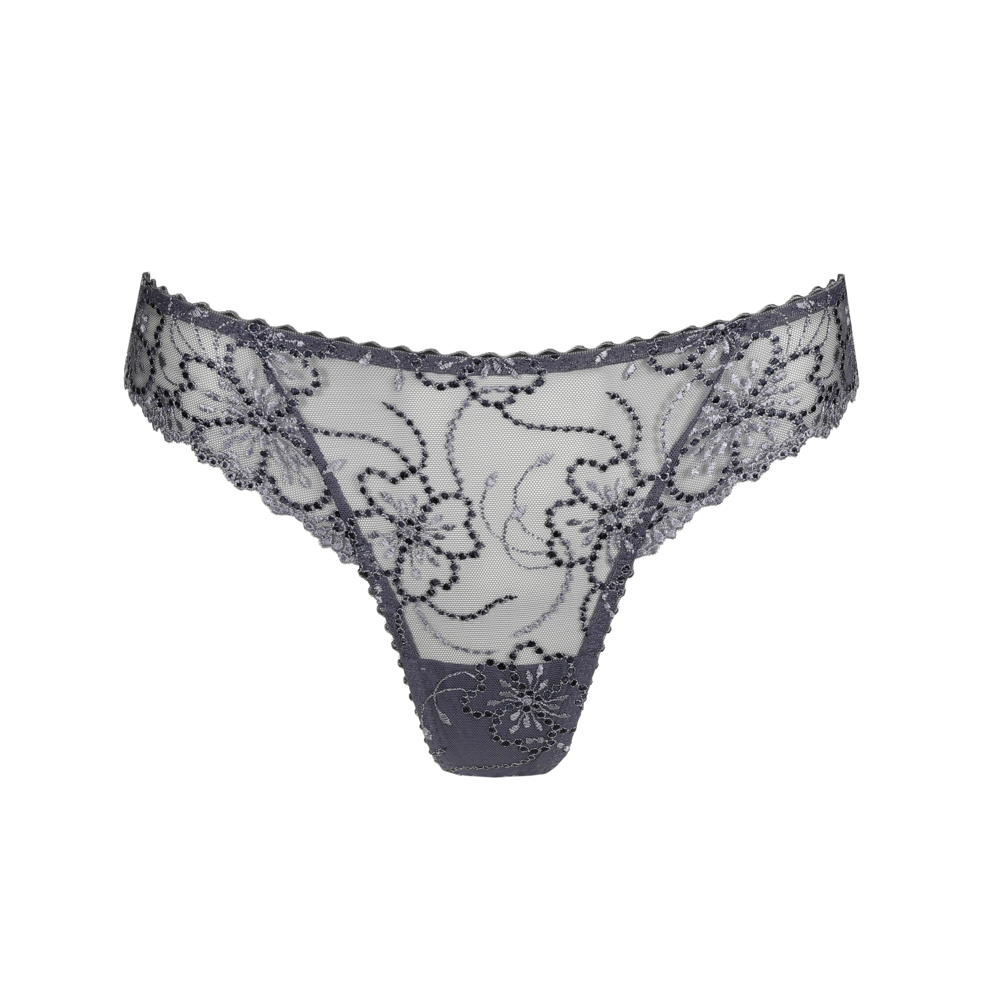 Jane String in grau