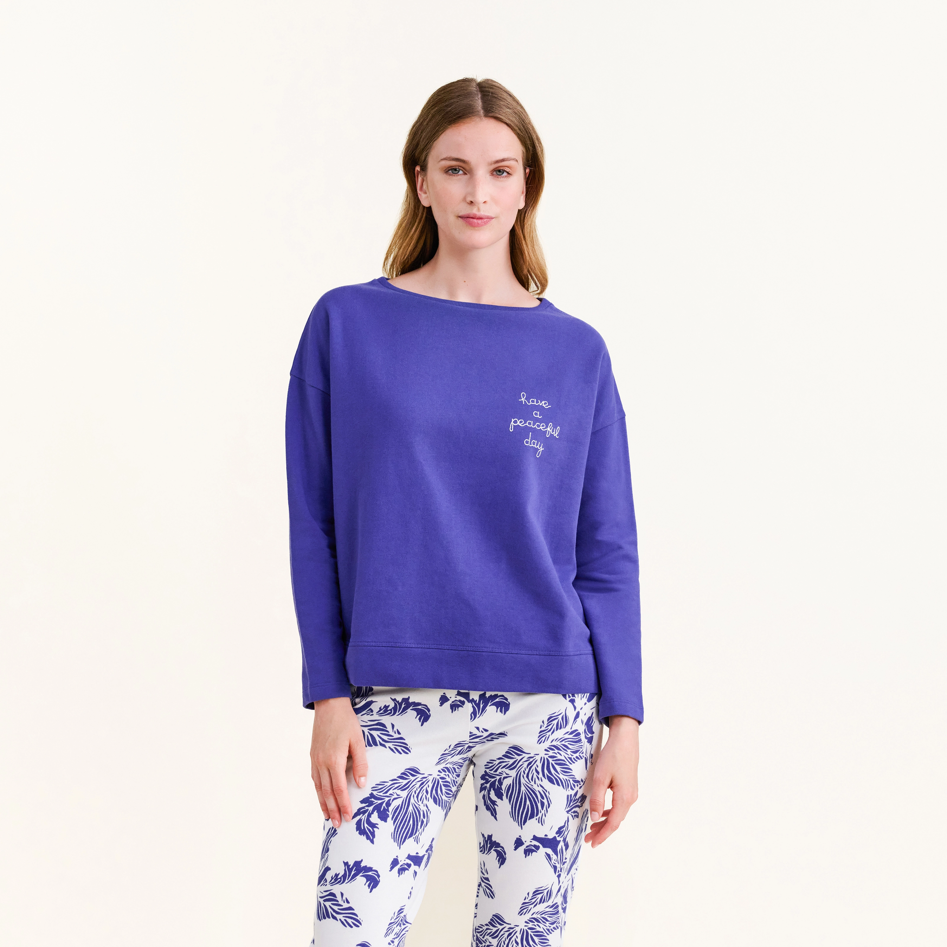 Image of Anouk Pullover in blau