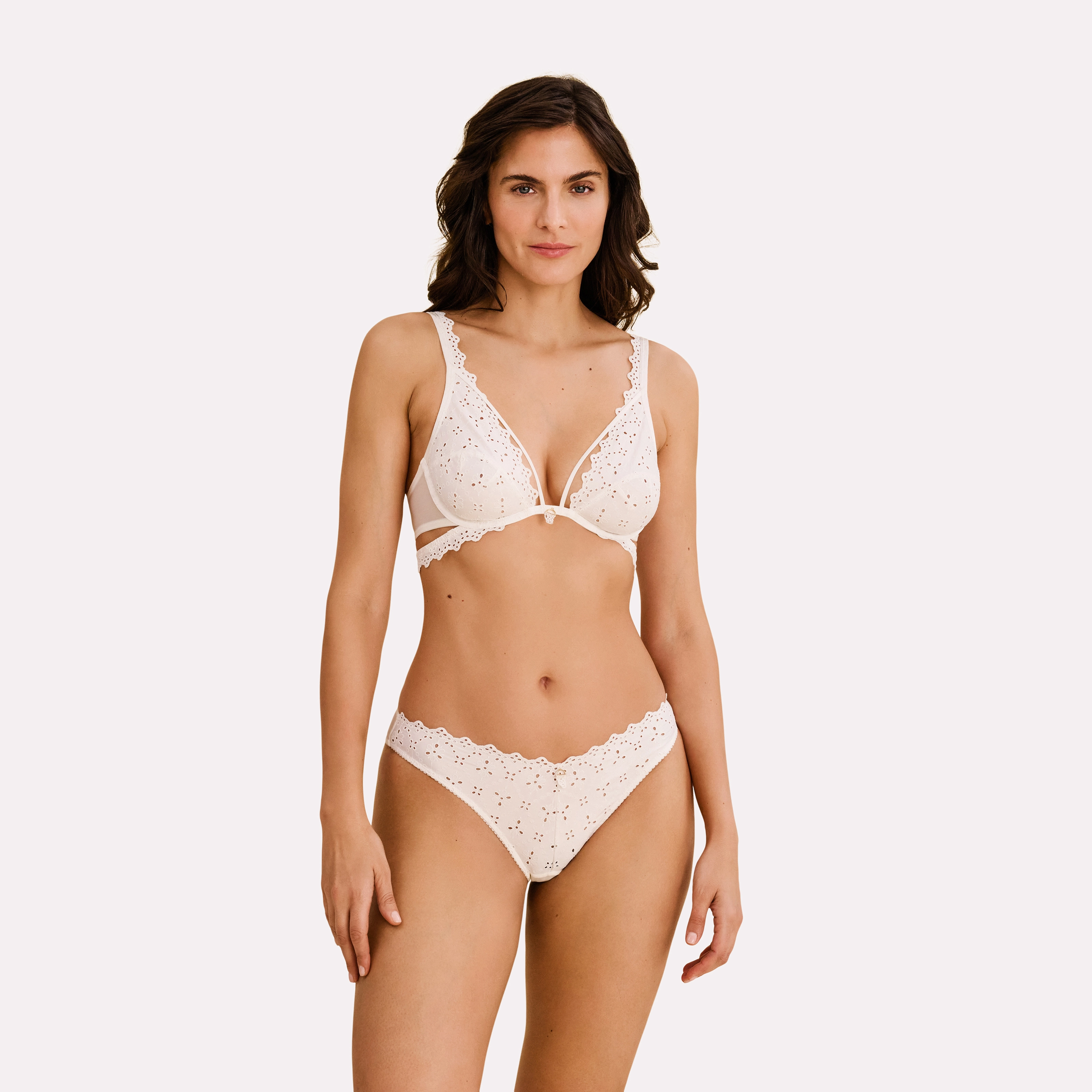 Image of Clarice Brazilian Slip in weiss