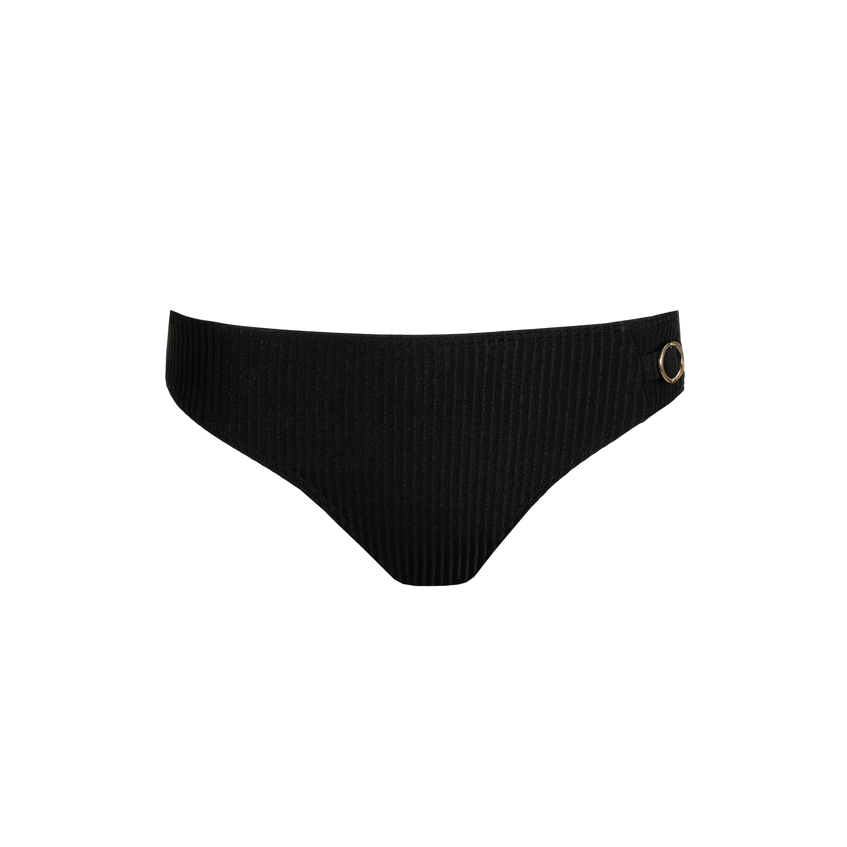 Image of Delray Bikini Regular Slip in schwarz