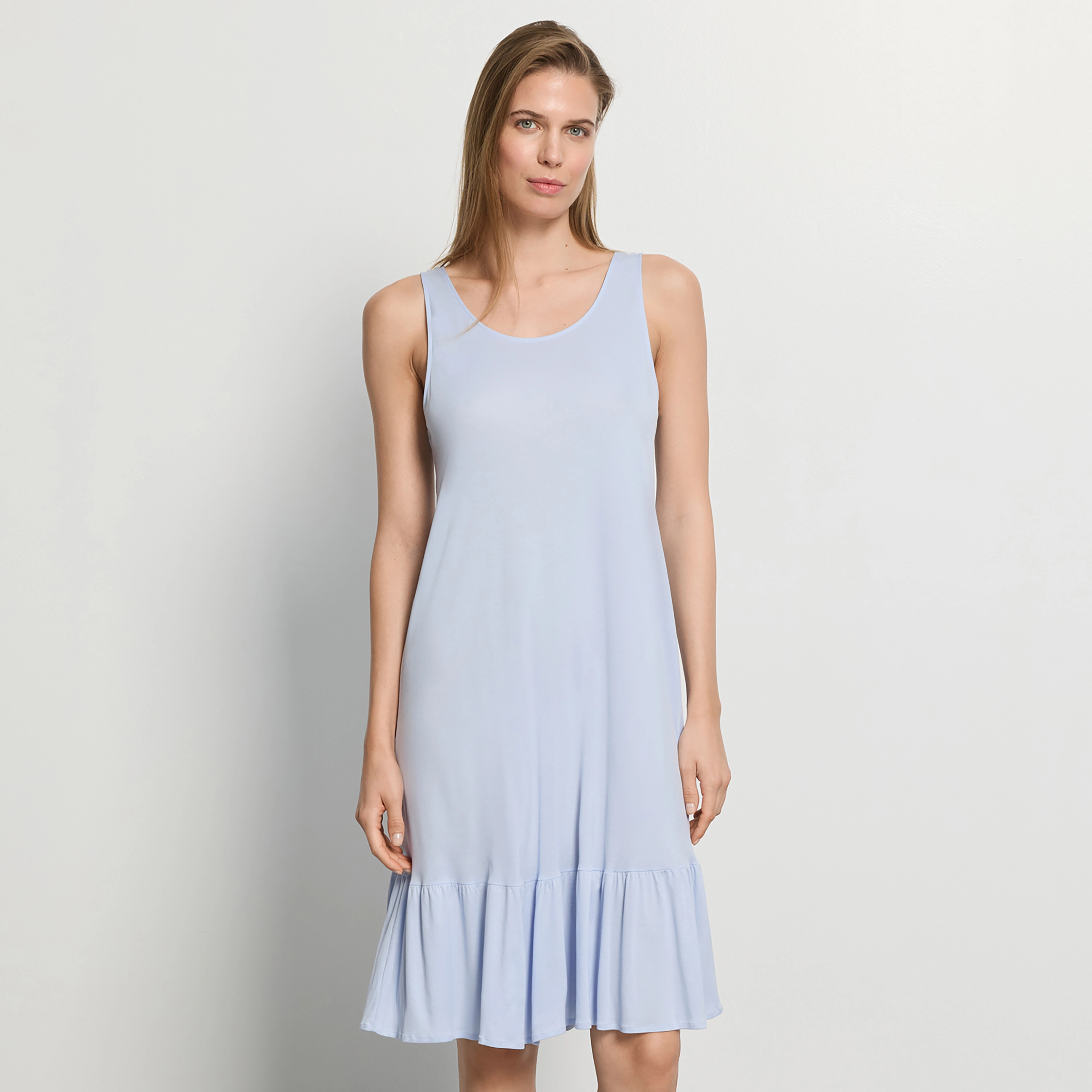 Image of Isabella Nachthemd kurz in blau