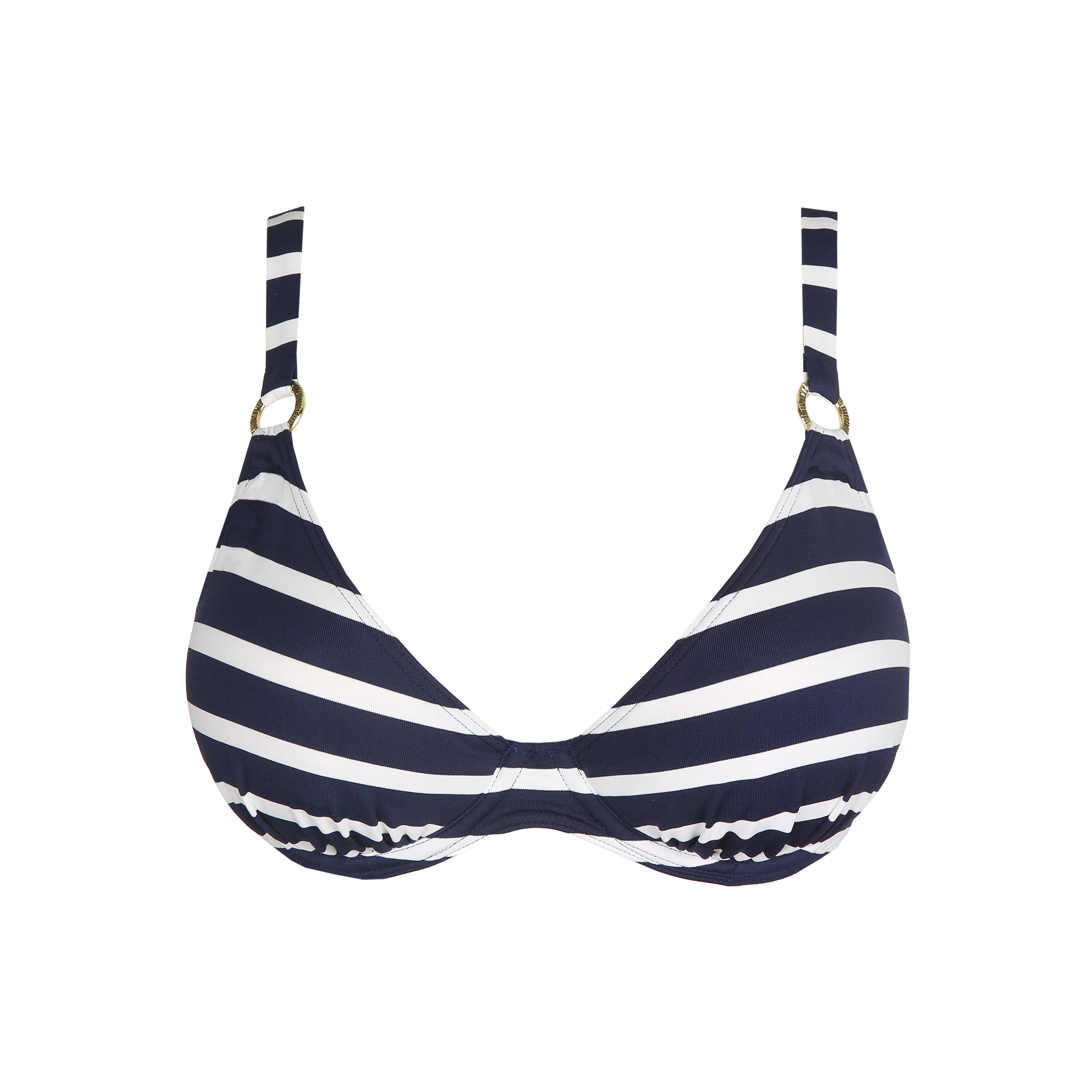 Nayarit Bikini Top mit Bügel gefüttert in blau
