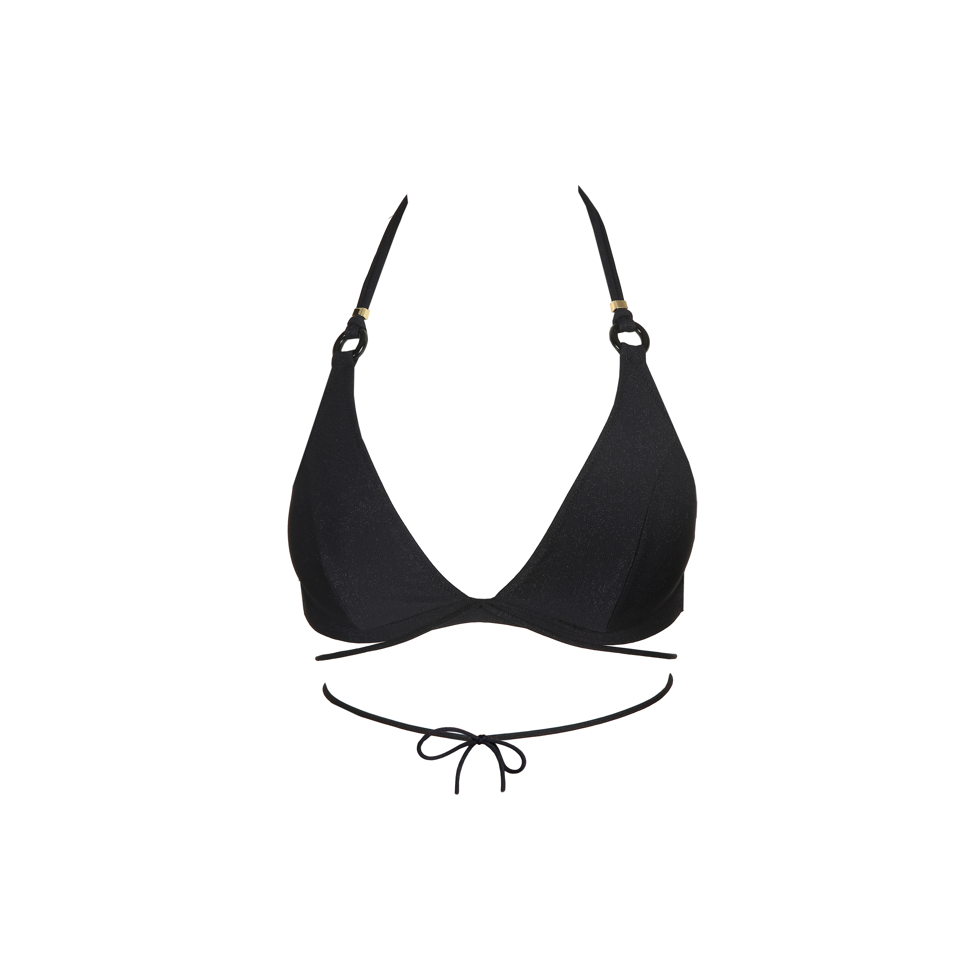 Dahu Bikini Top ohne Bügel ungefüttert in schwarz