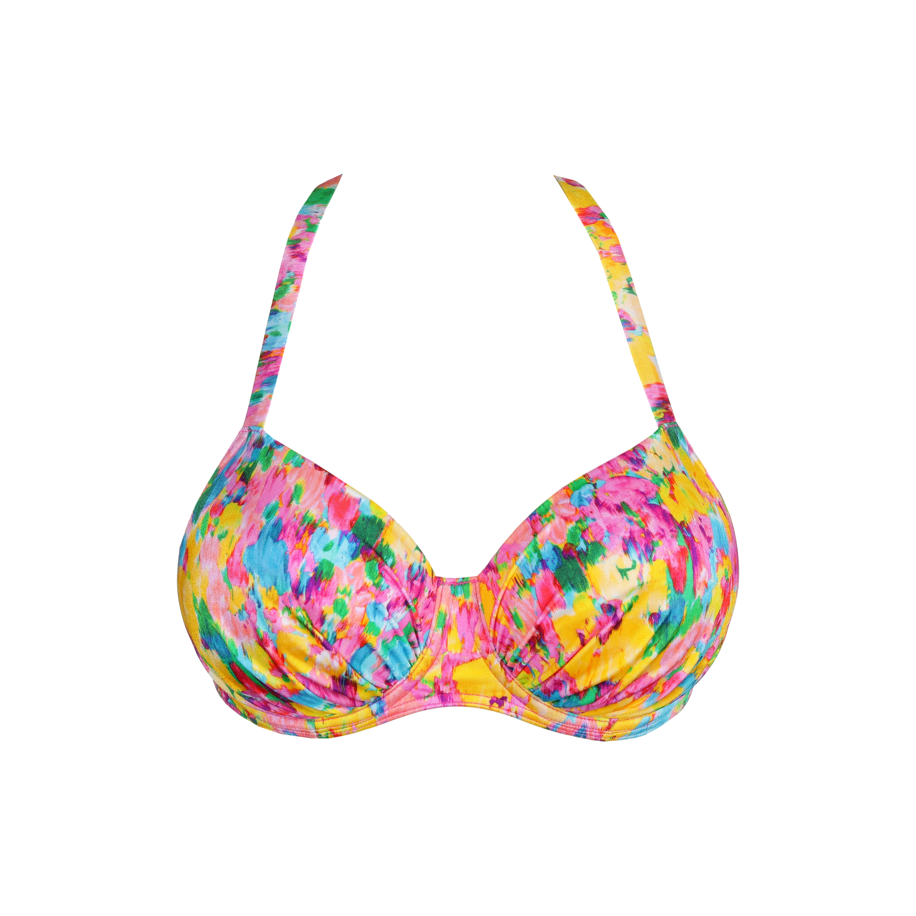 Ubud Bikini Top mit Bügel gefüttert in bunt