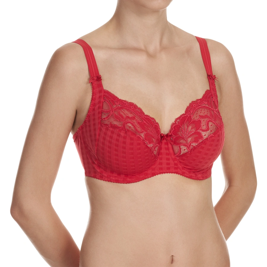 Madison, Rosso con motivo, large