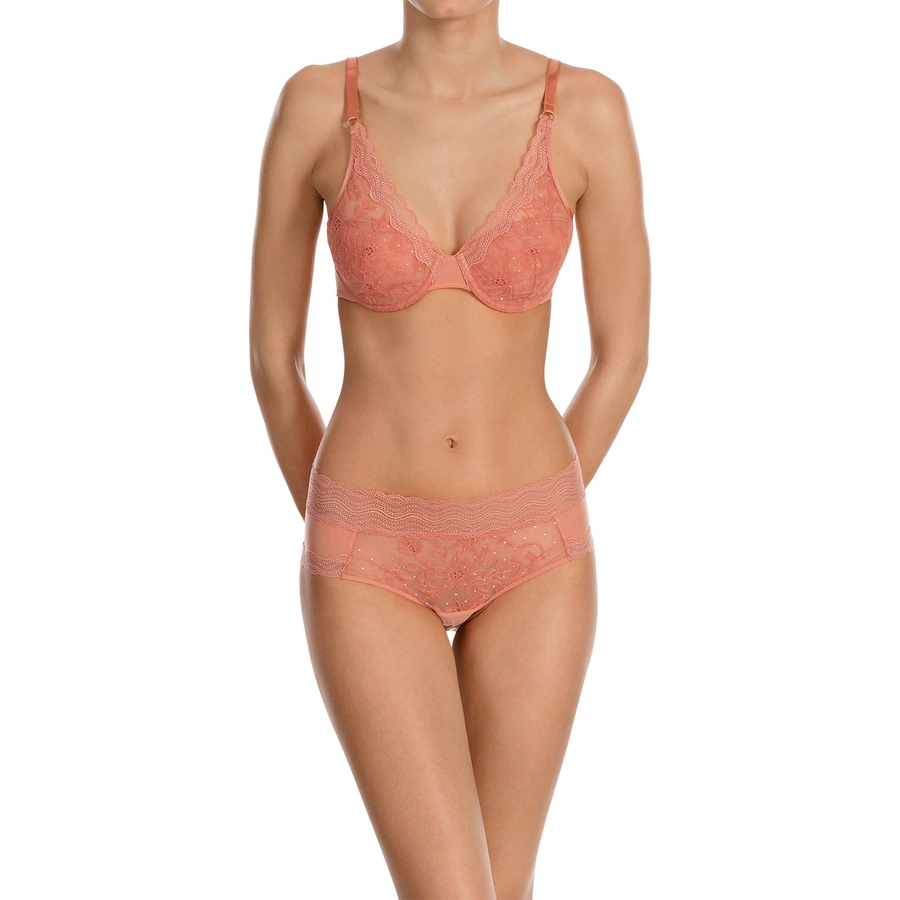 Blanche, Vieux rose, large