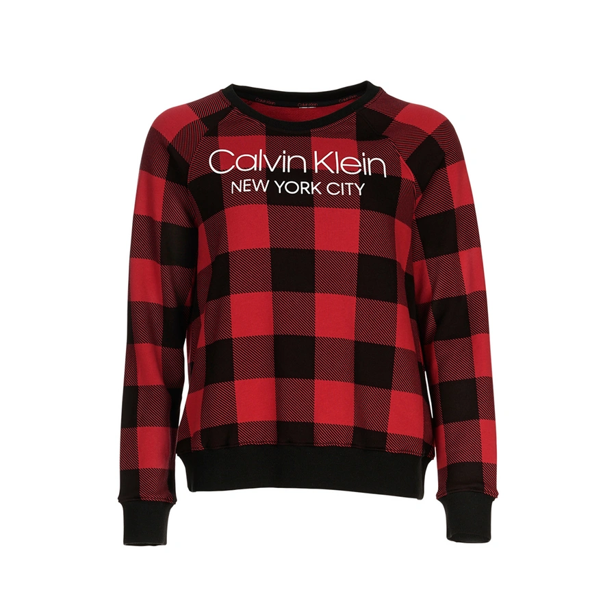 Buffalo Check, Rouge avec motifs, large