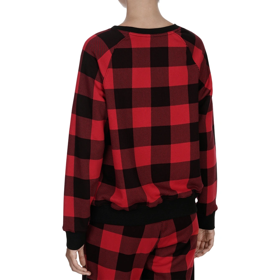 Buffalo Check, Rouge avec motifs, large