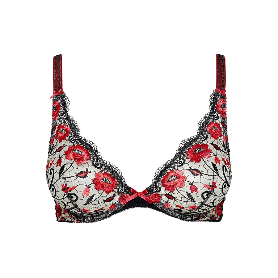 Fievre Andalouse, Rot gemustert, large