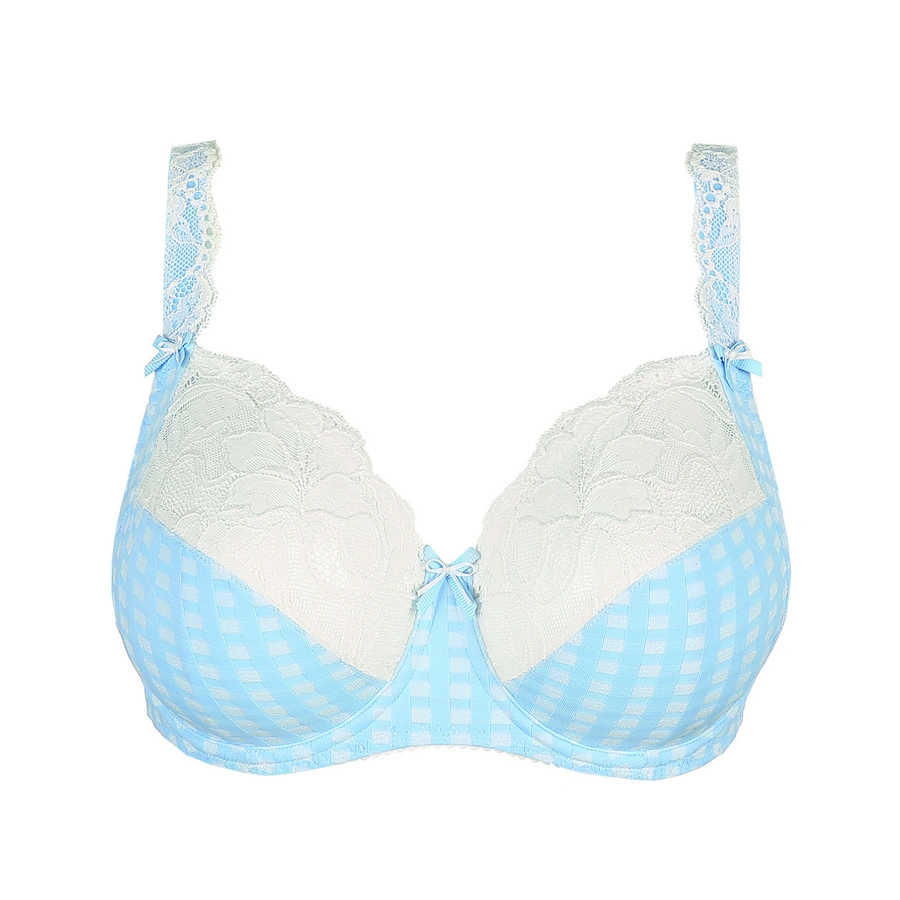 Madison, Turquoise avec motifs, large